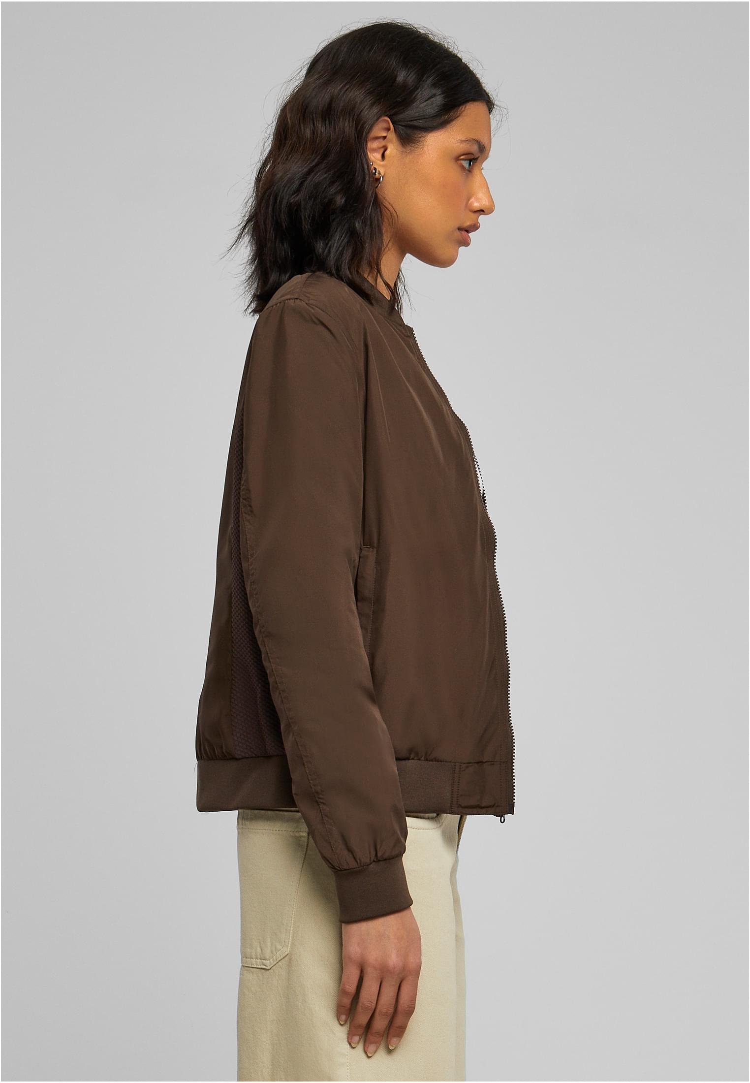 Ladies Light Bomber Jacket | brown