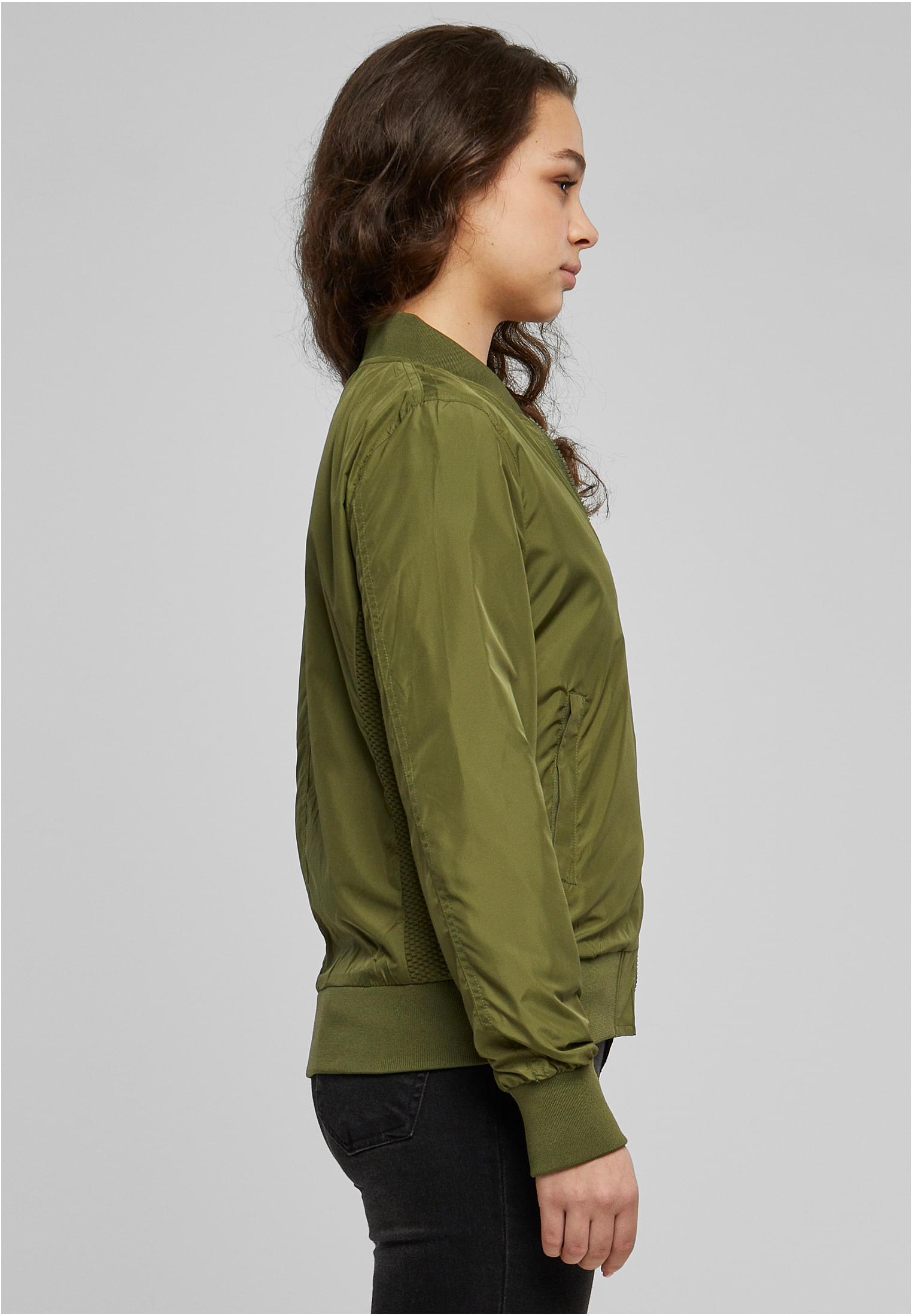 Ladies Light Bomber Jacket | olive