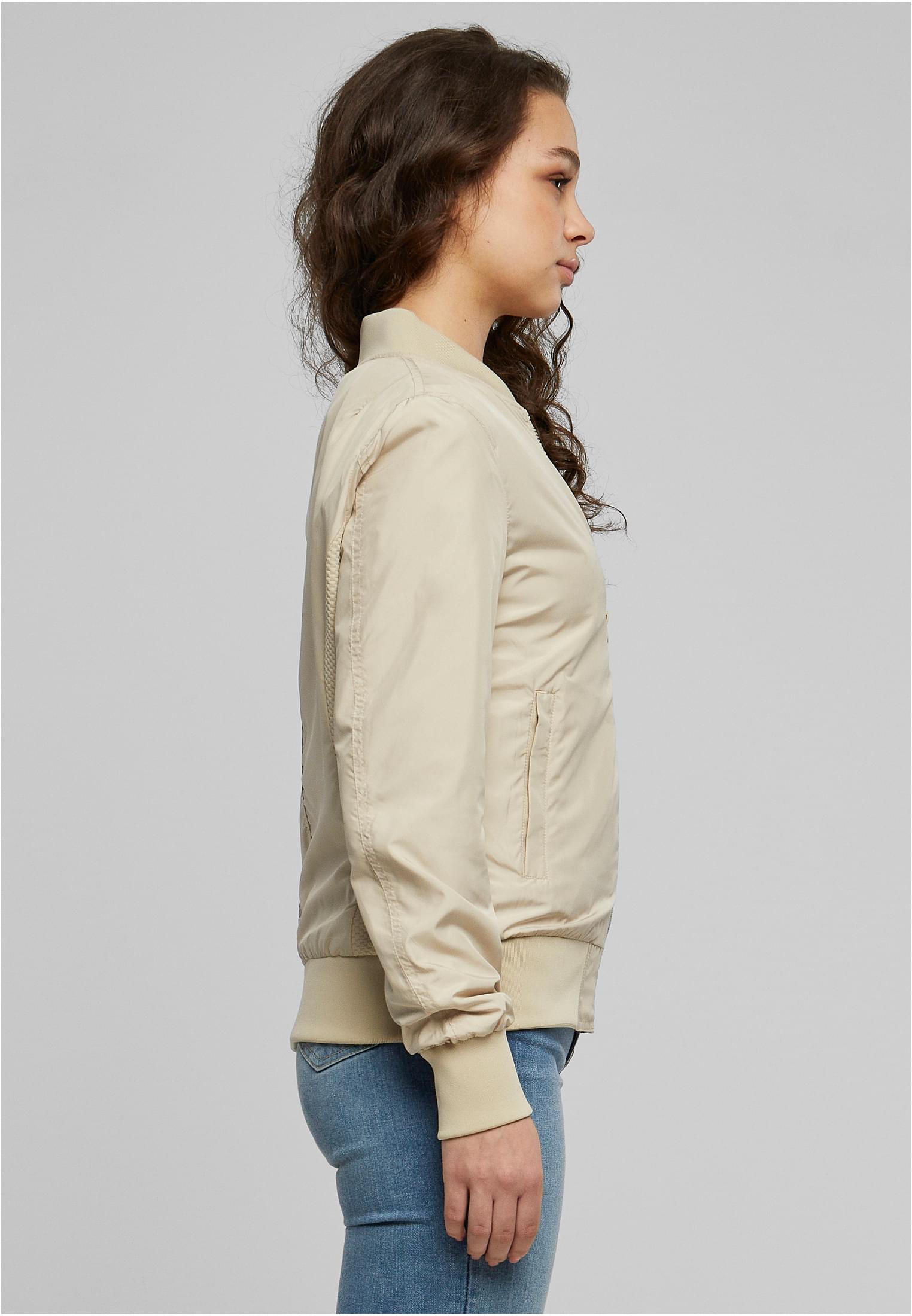 Ladies Light Bomber Jacket | sand