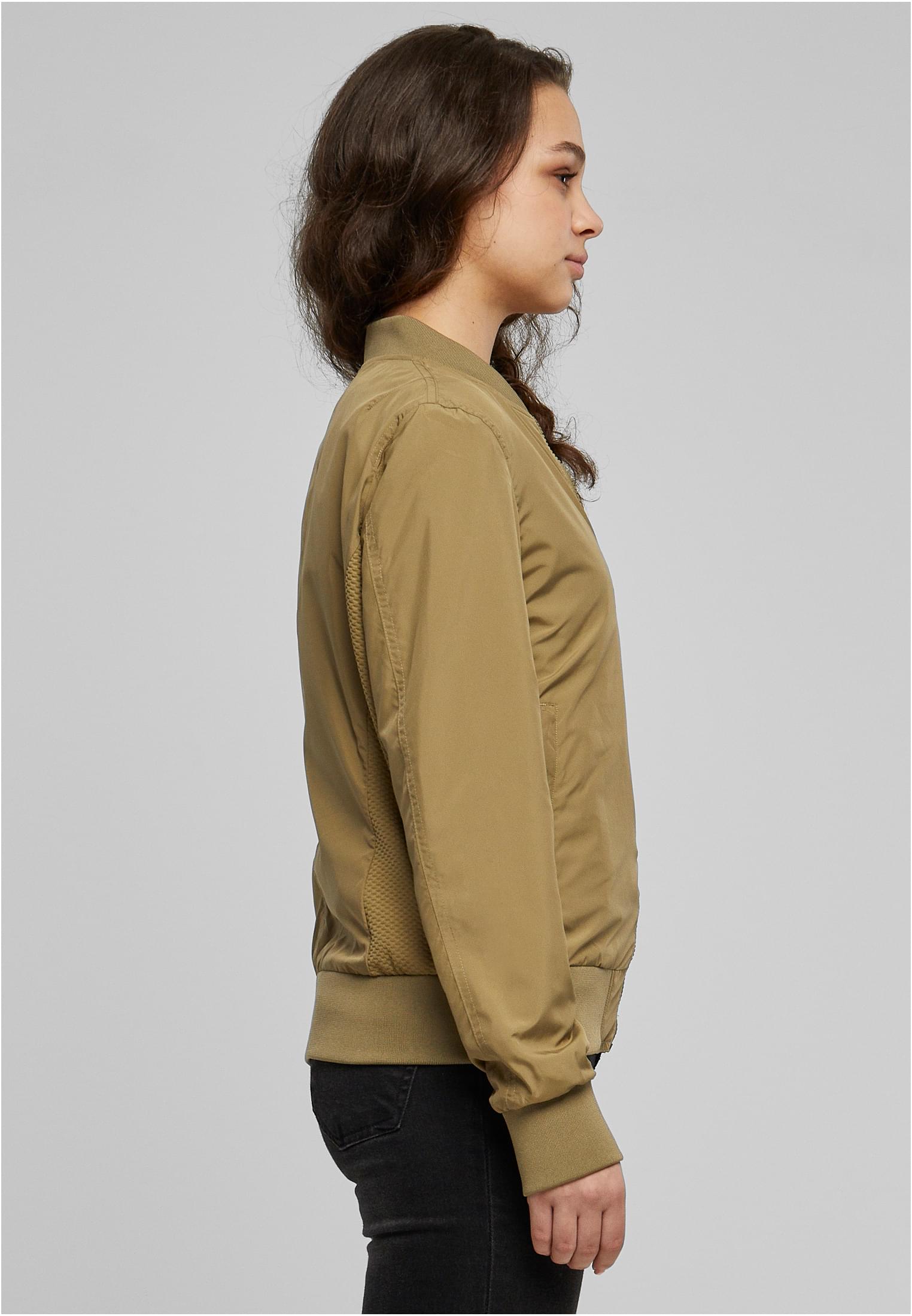 Ladies Light Bomber Jacket | khaki