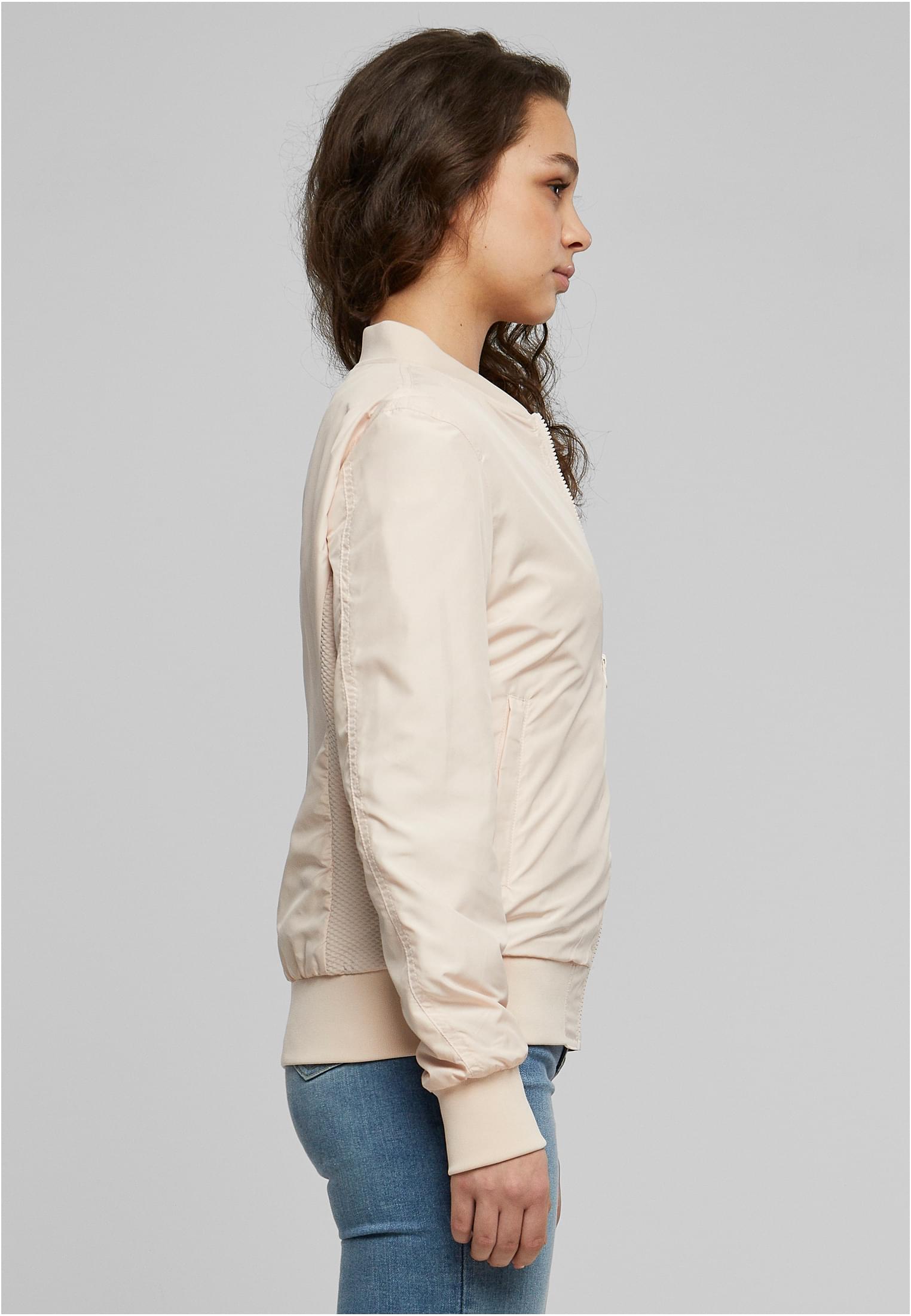 Ladies Light Bomber Jacket | light pink