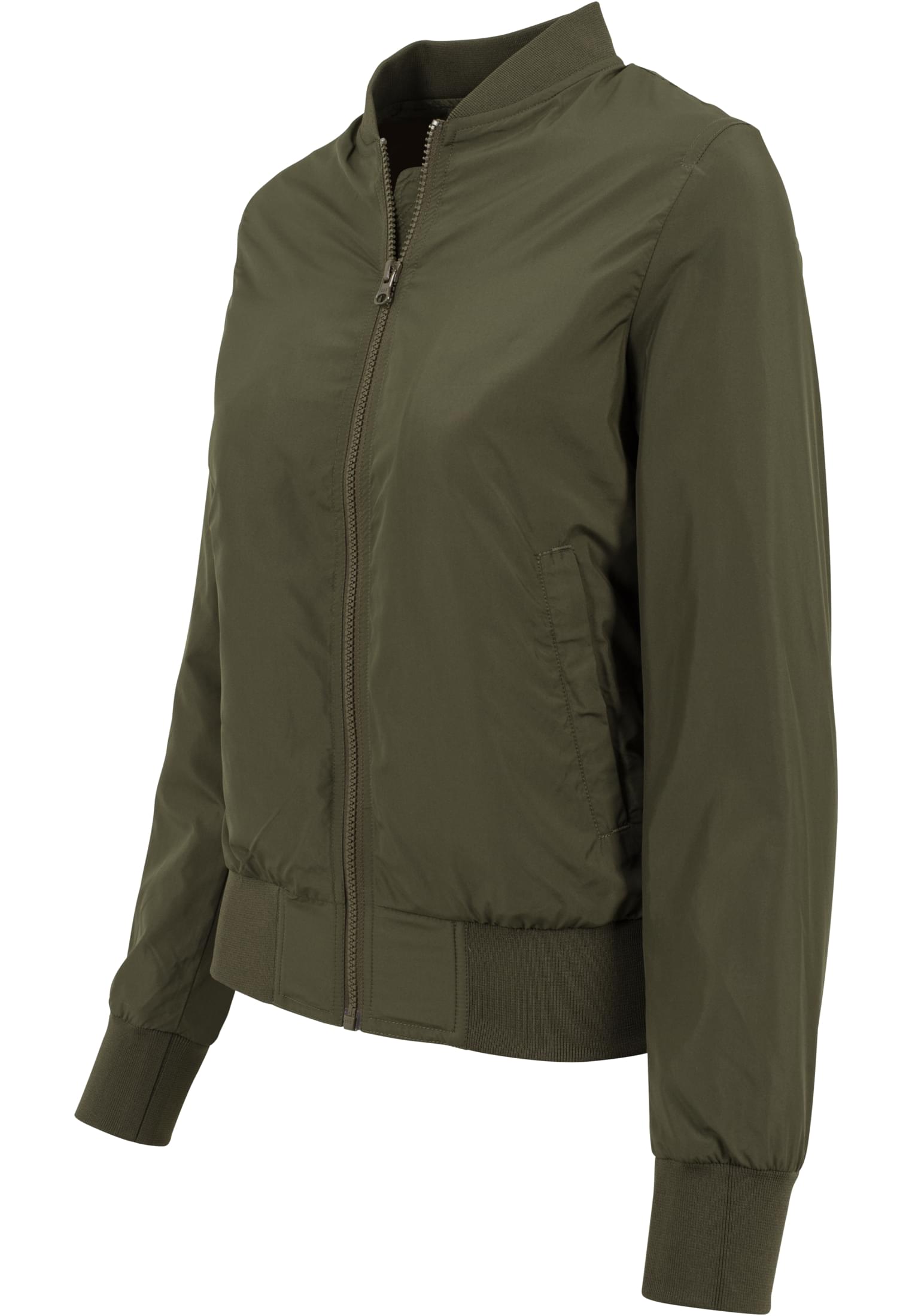 Ladies Light Bomber Jacket | dark olive