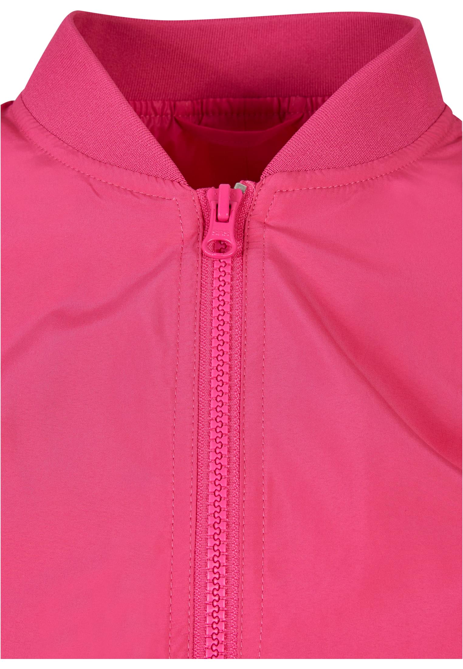 Ladies Light Bomber Jacket | hibiskus pink