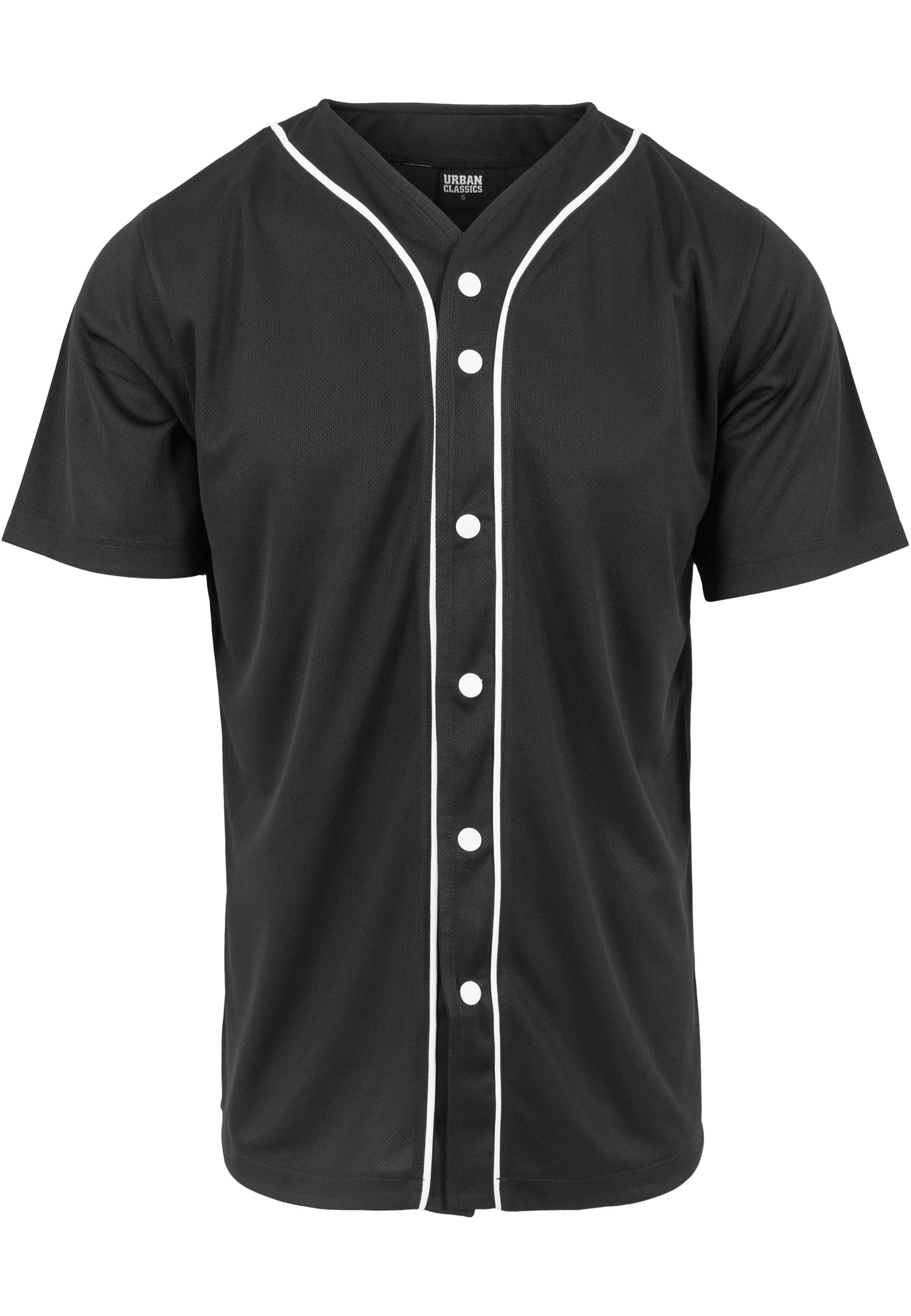 Baseball Mesh Jersey | blk/wht