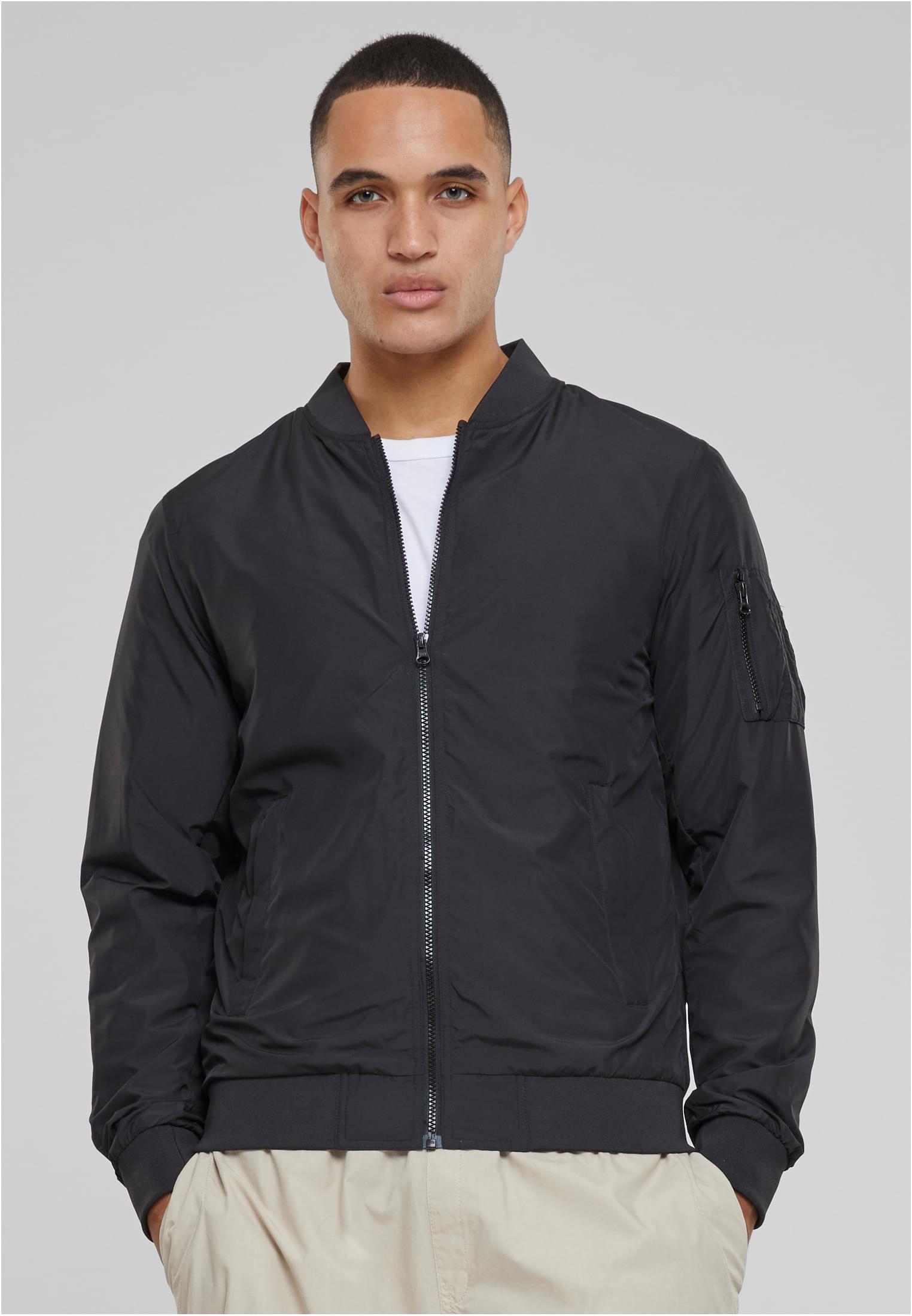 Light Bomber Jacket | black