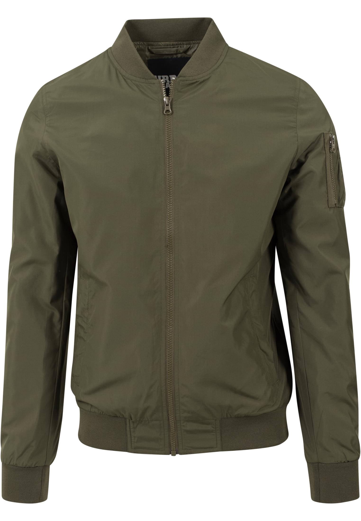 Light Bomber Jacket | dark olive