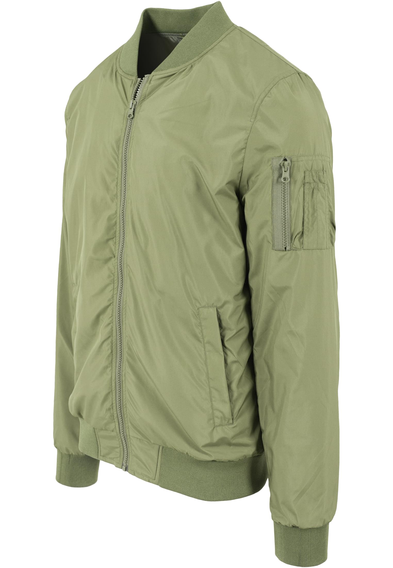 Light Bomber Jacket | olive