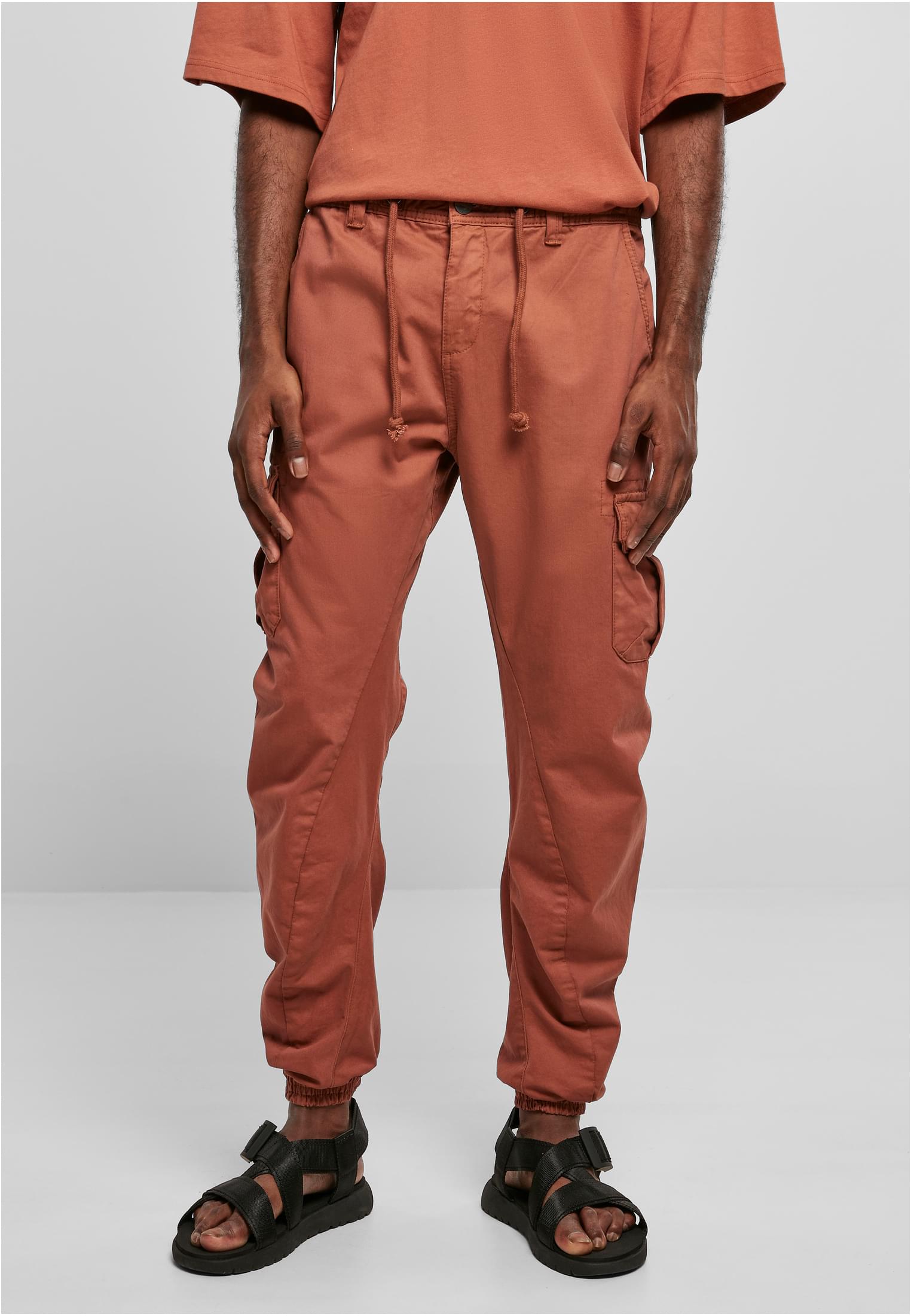 Cargo Jogging Pants | terracotta