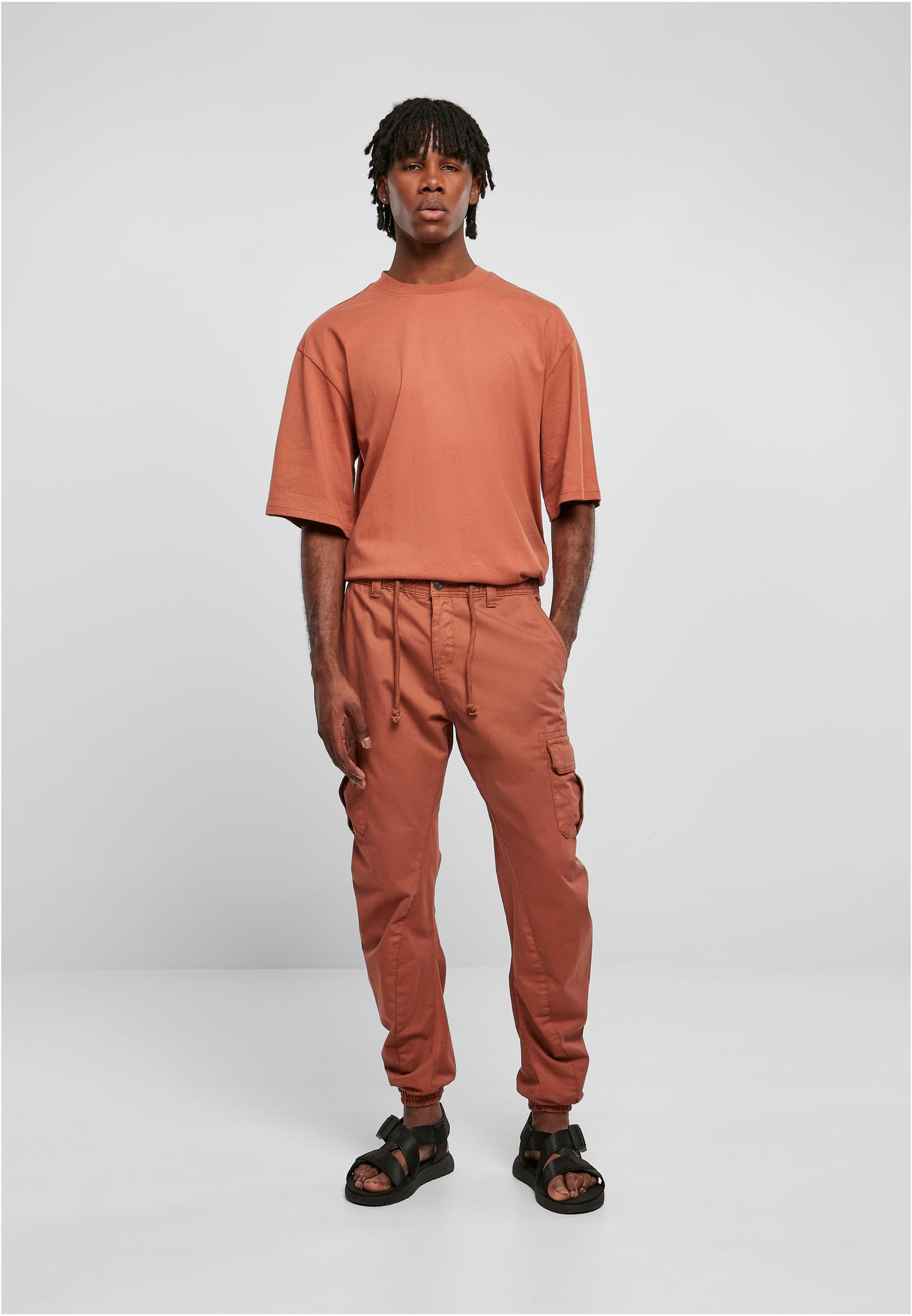 Cargo Jogging Pants | terracotta