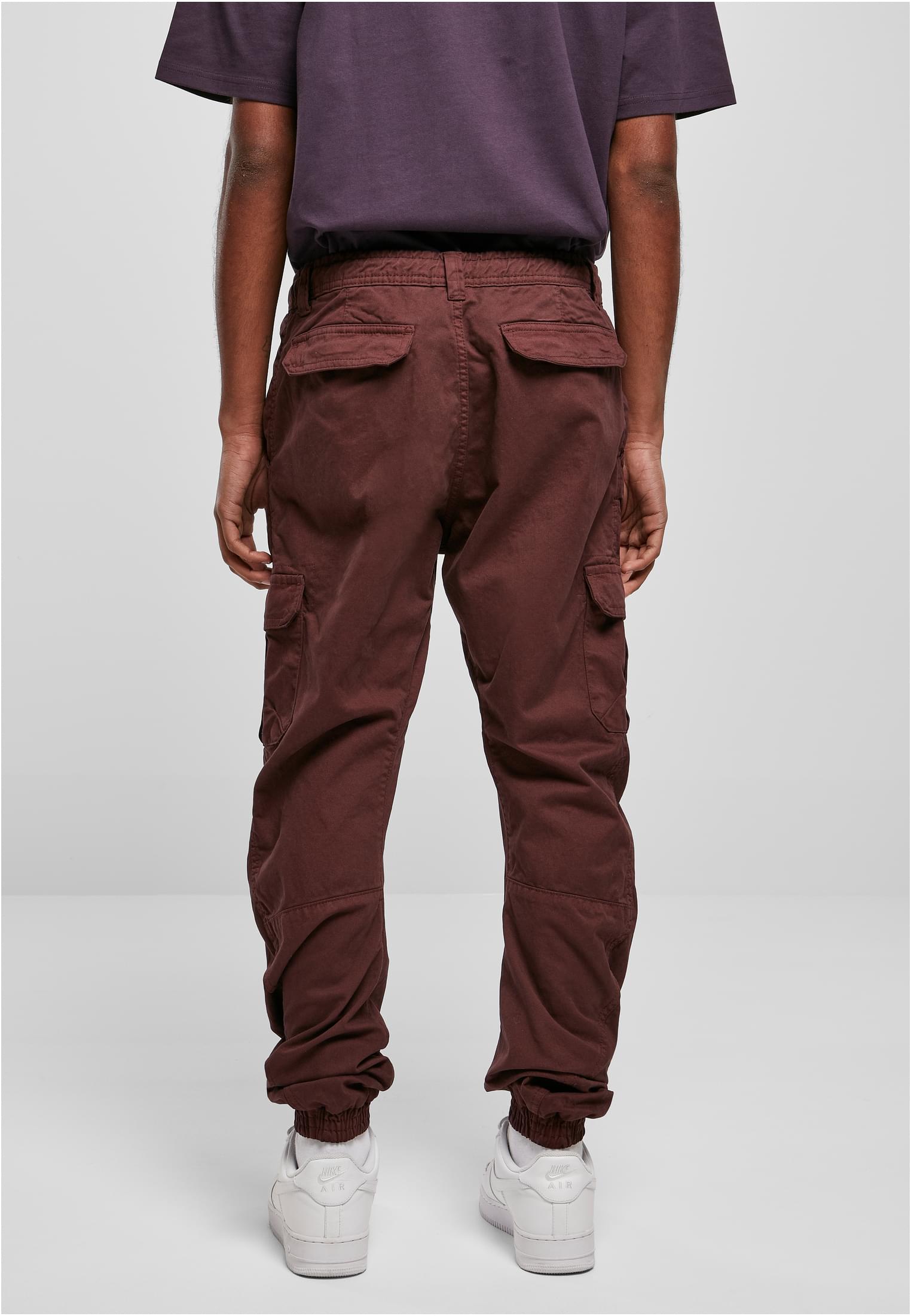 Cargo Jogging Pants | cherry