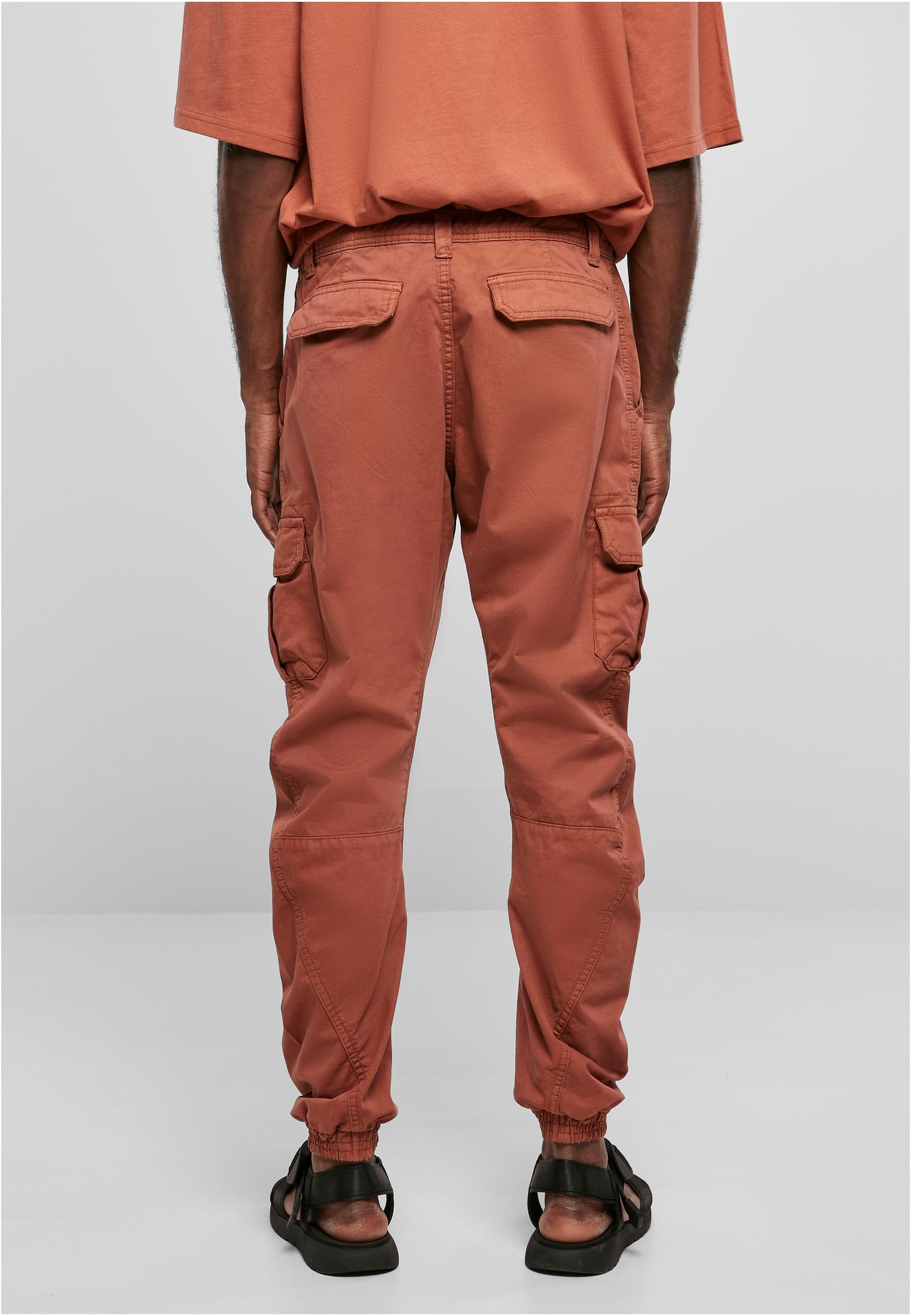 Cargo Jogging Pants | terracotta