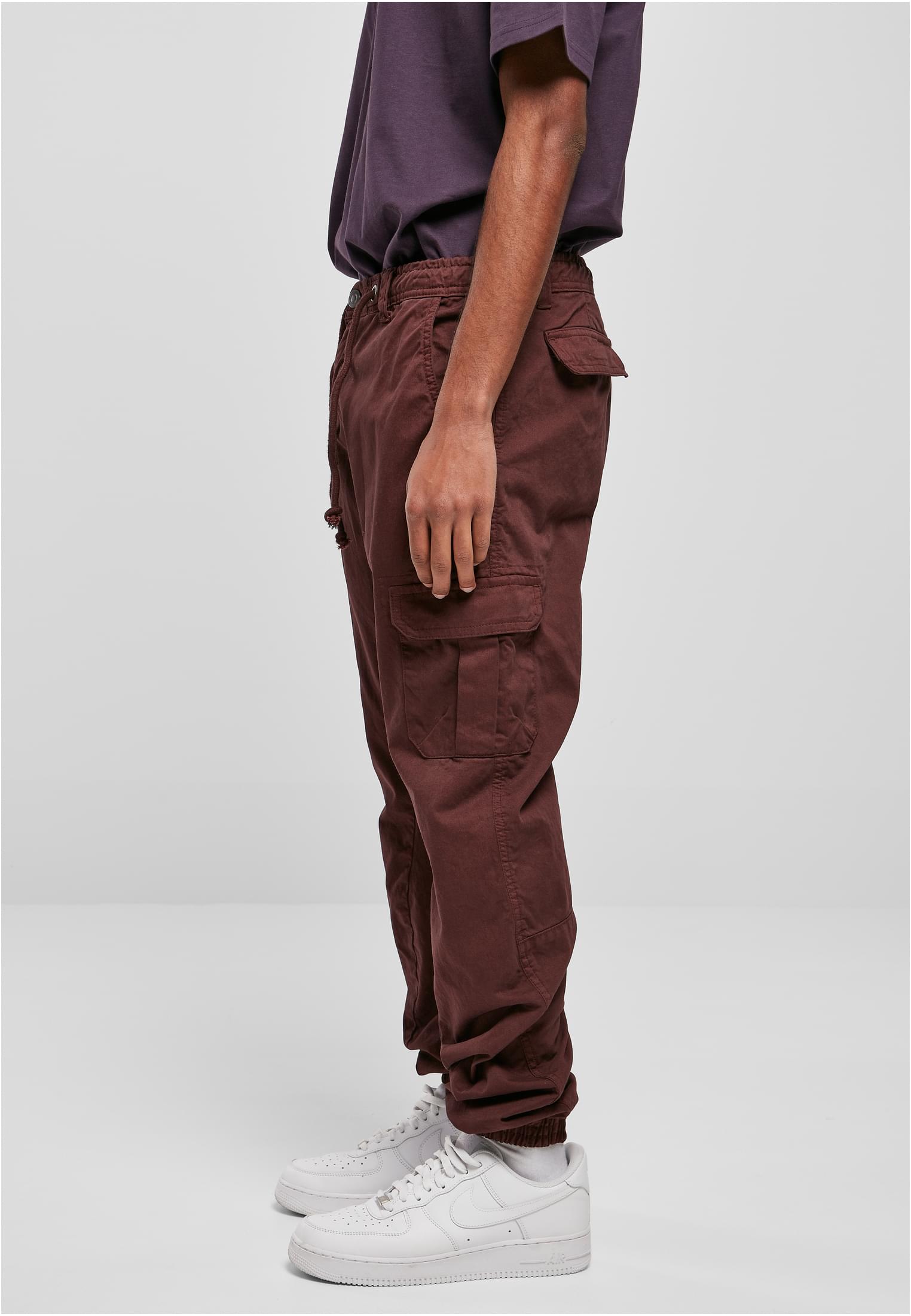 Cargo Jogging Pants | cherry