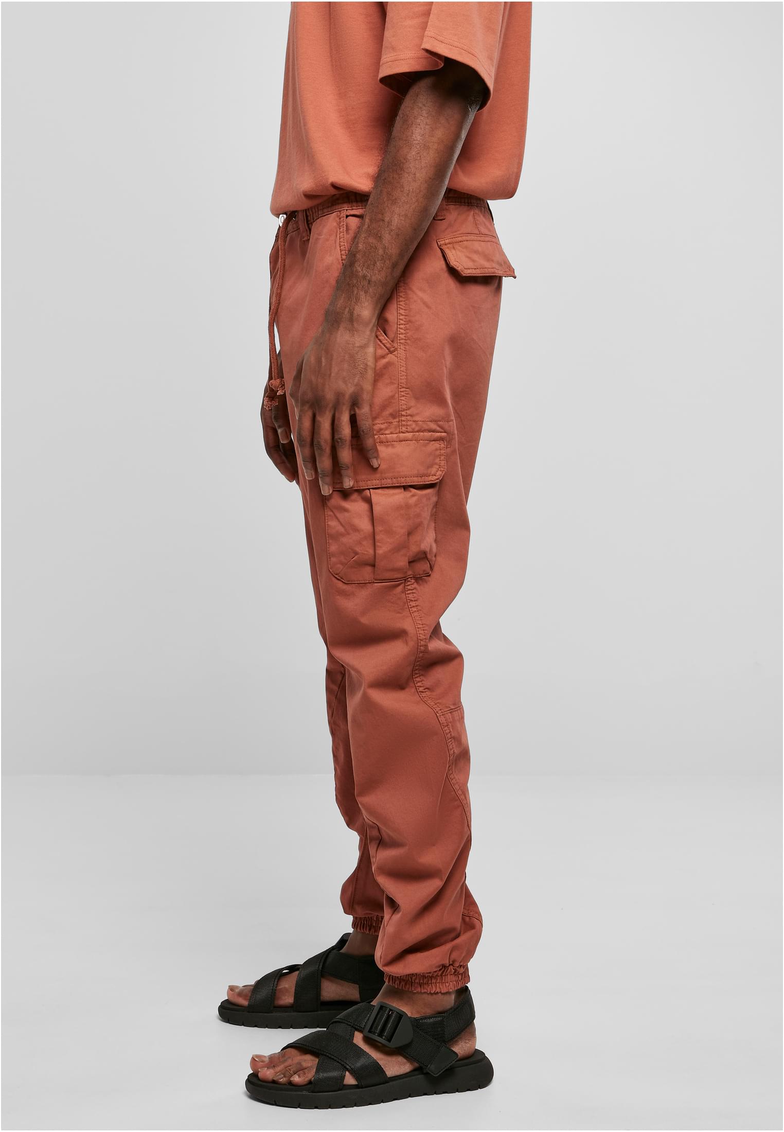 Cargo Jogging Pants | terracotta