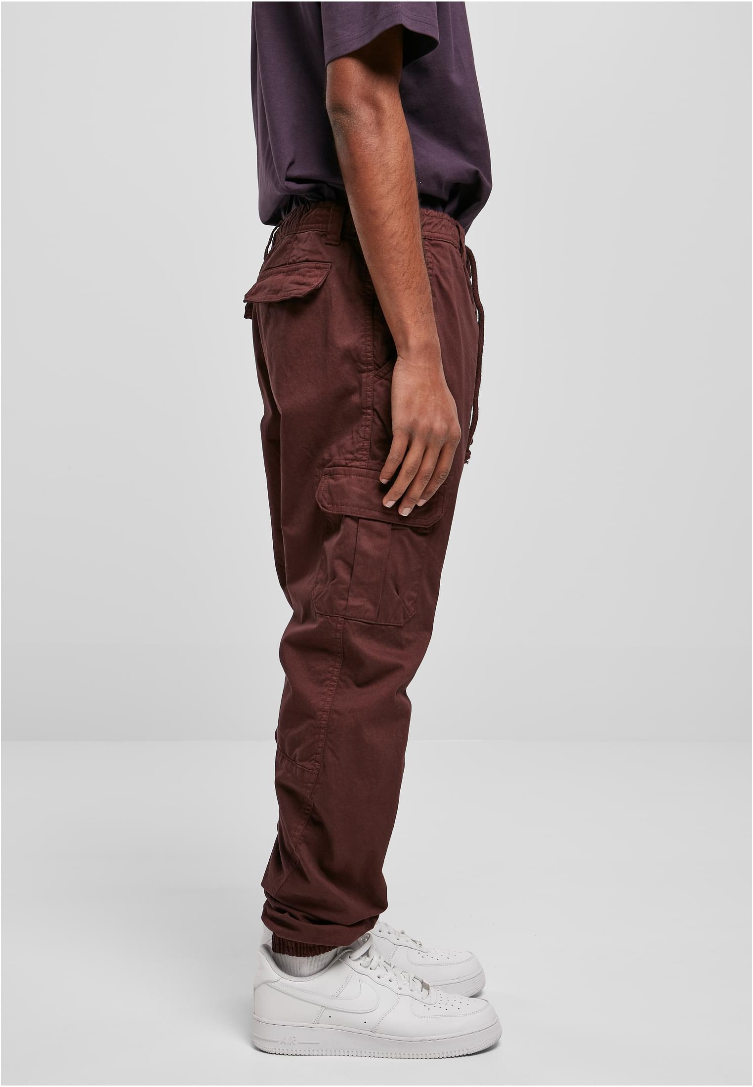 Cargo Jogging Pants | cherry