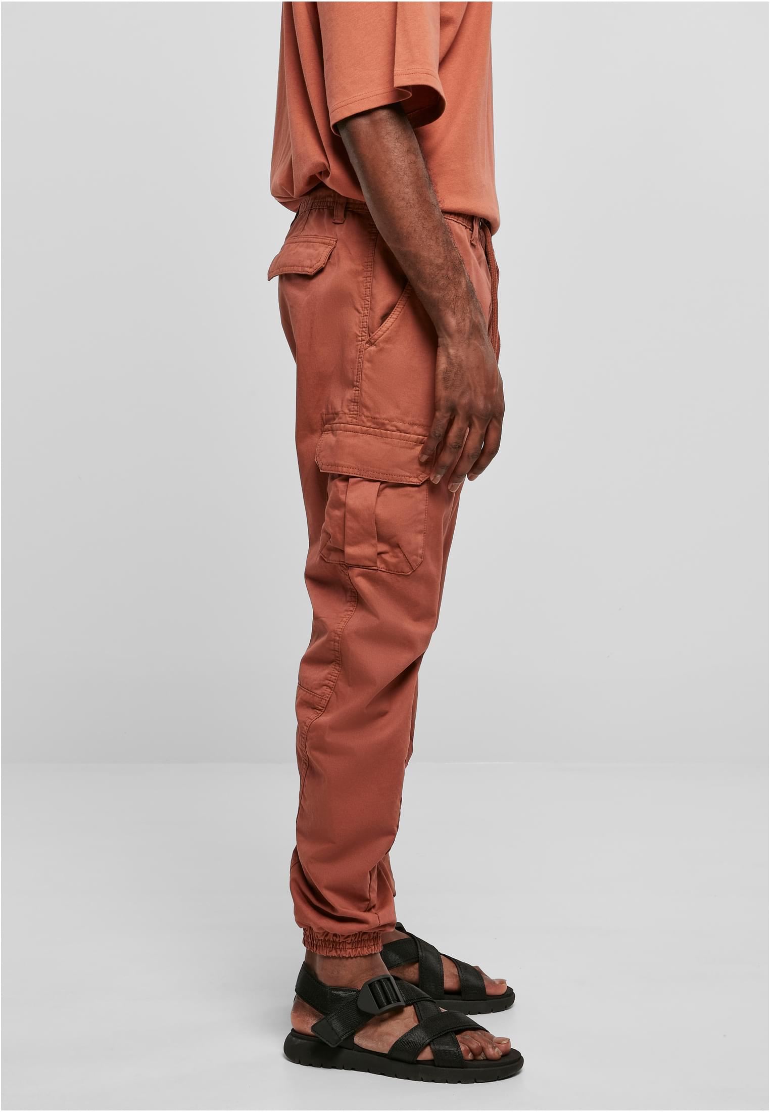 Cargo Jogging Pants | terracotta