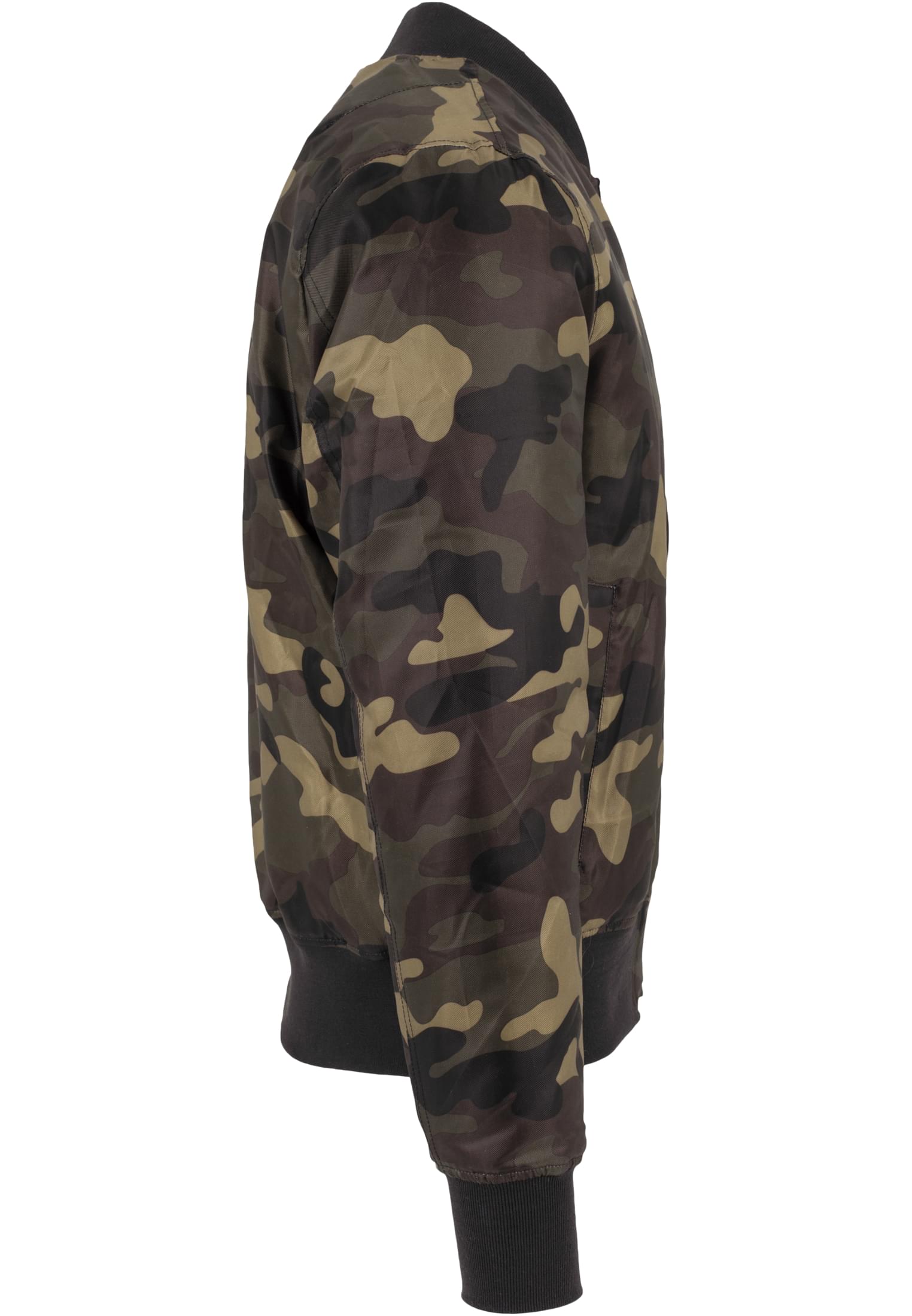 Camo Basic Bomber Jacket | wood camo