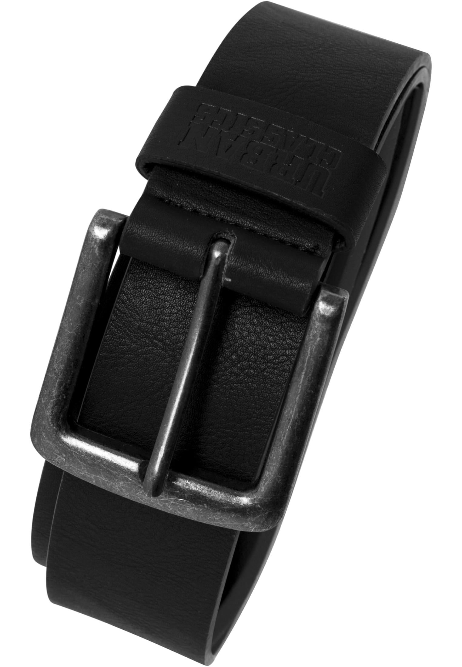 Leather Imitation Belt | black