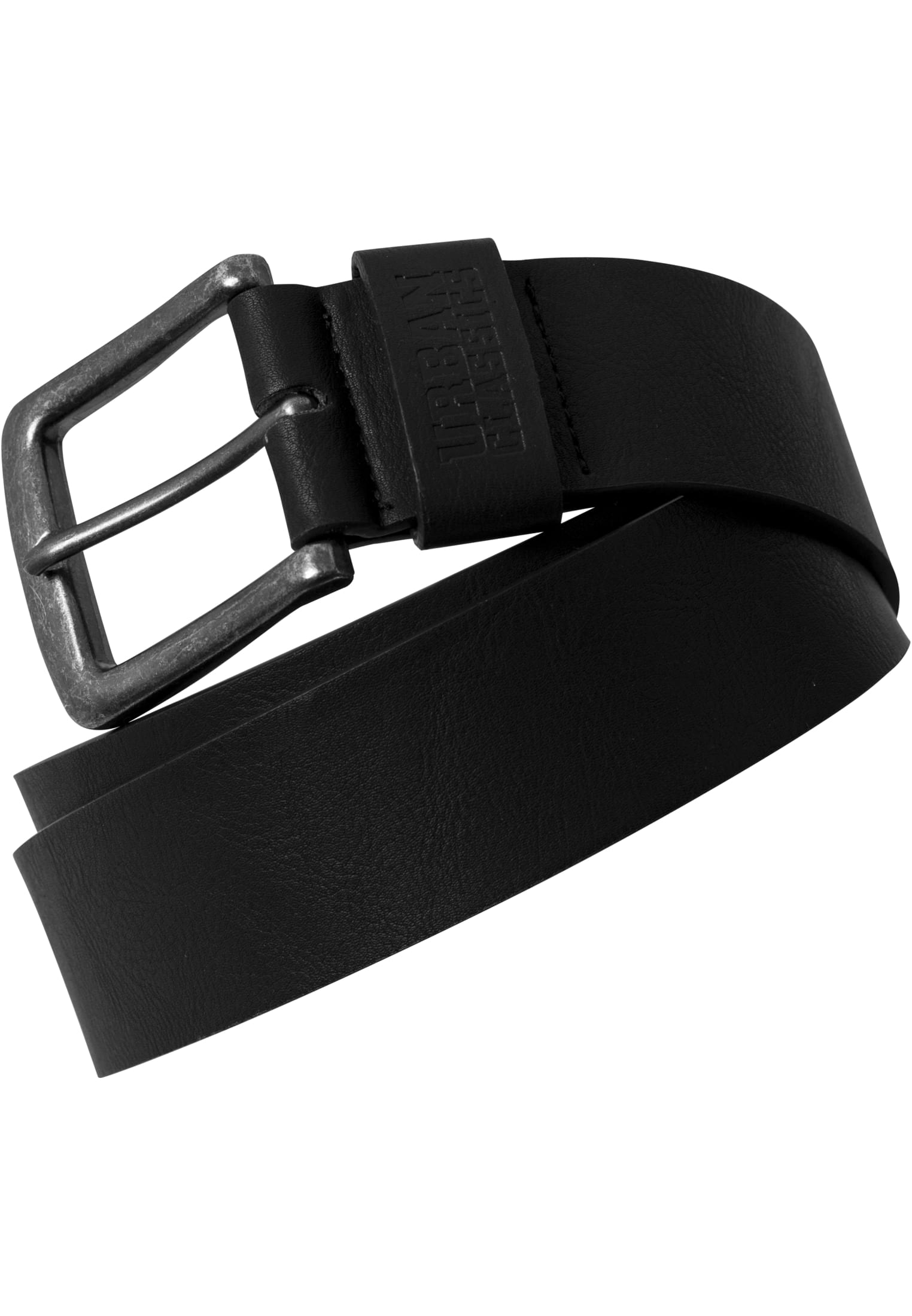 Leather Imitation Belt | black