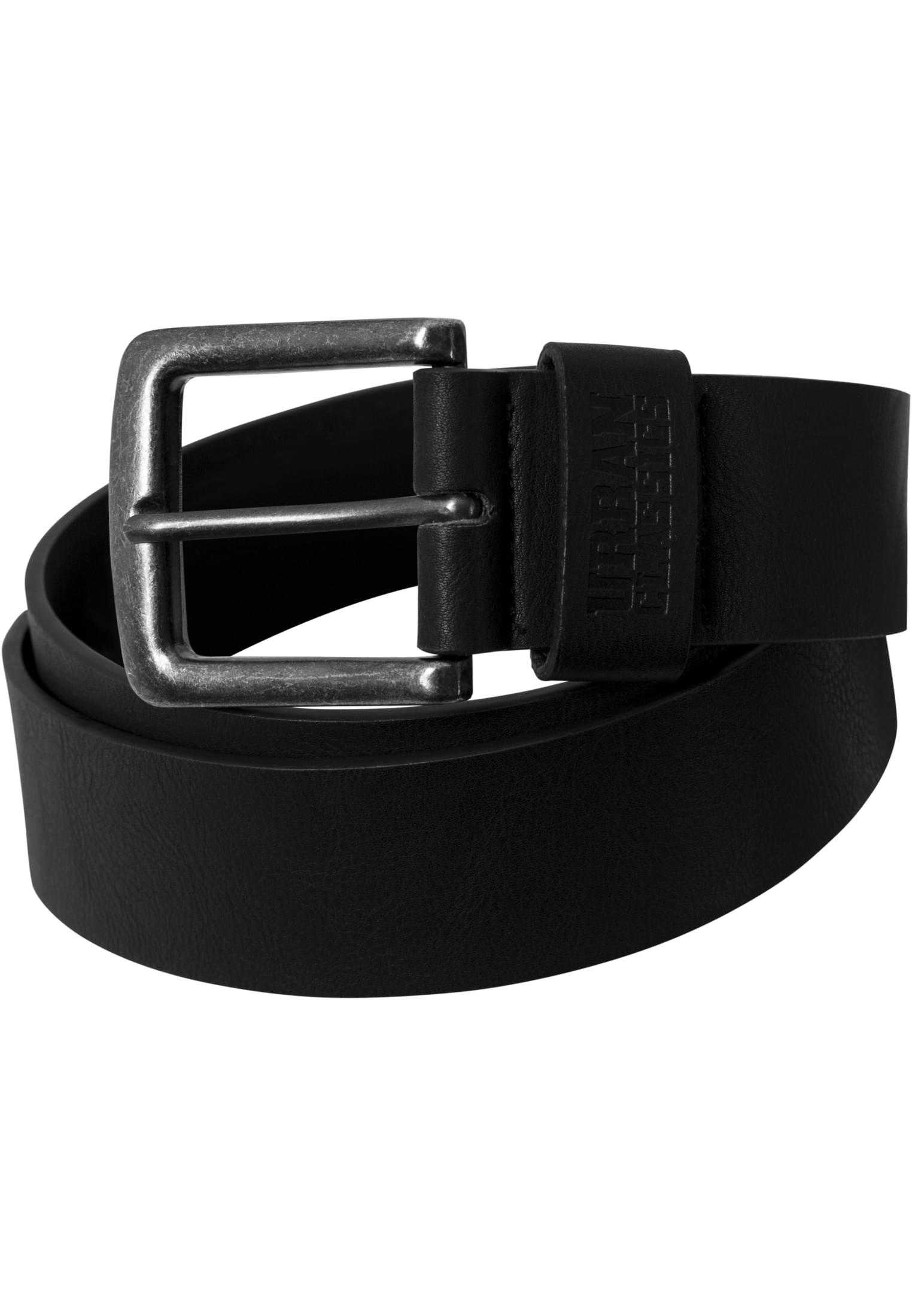 Leather Imitation Belt | black