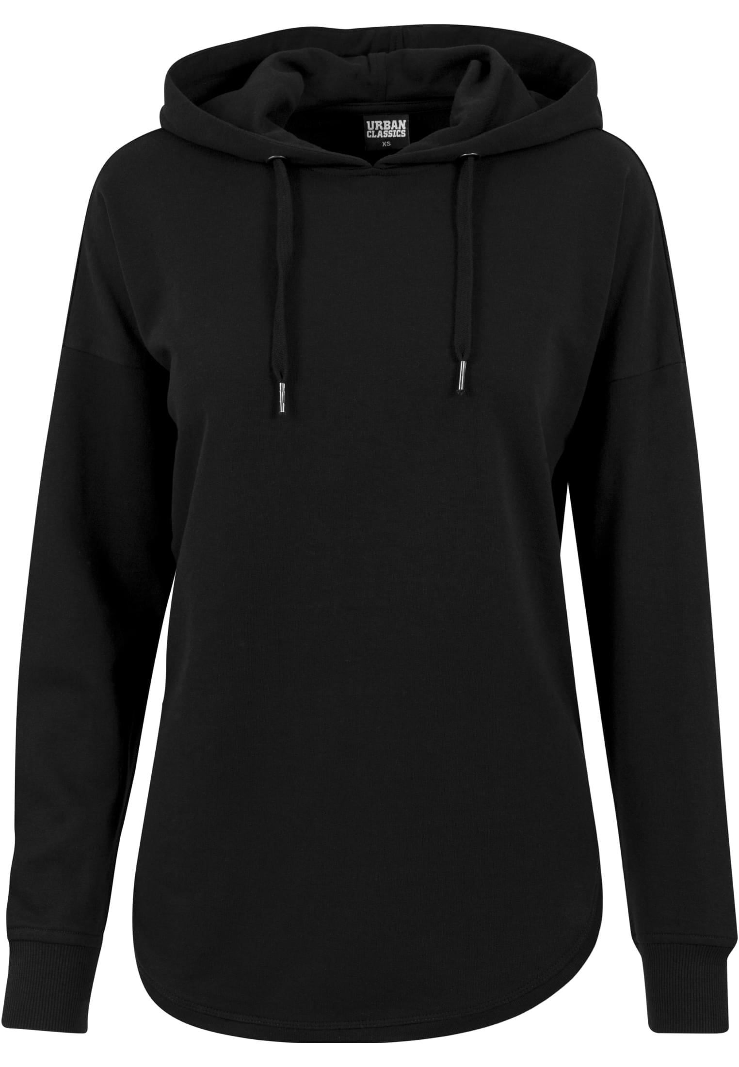 Ladies Oversized Terry Hoody | black