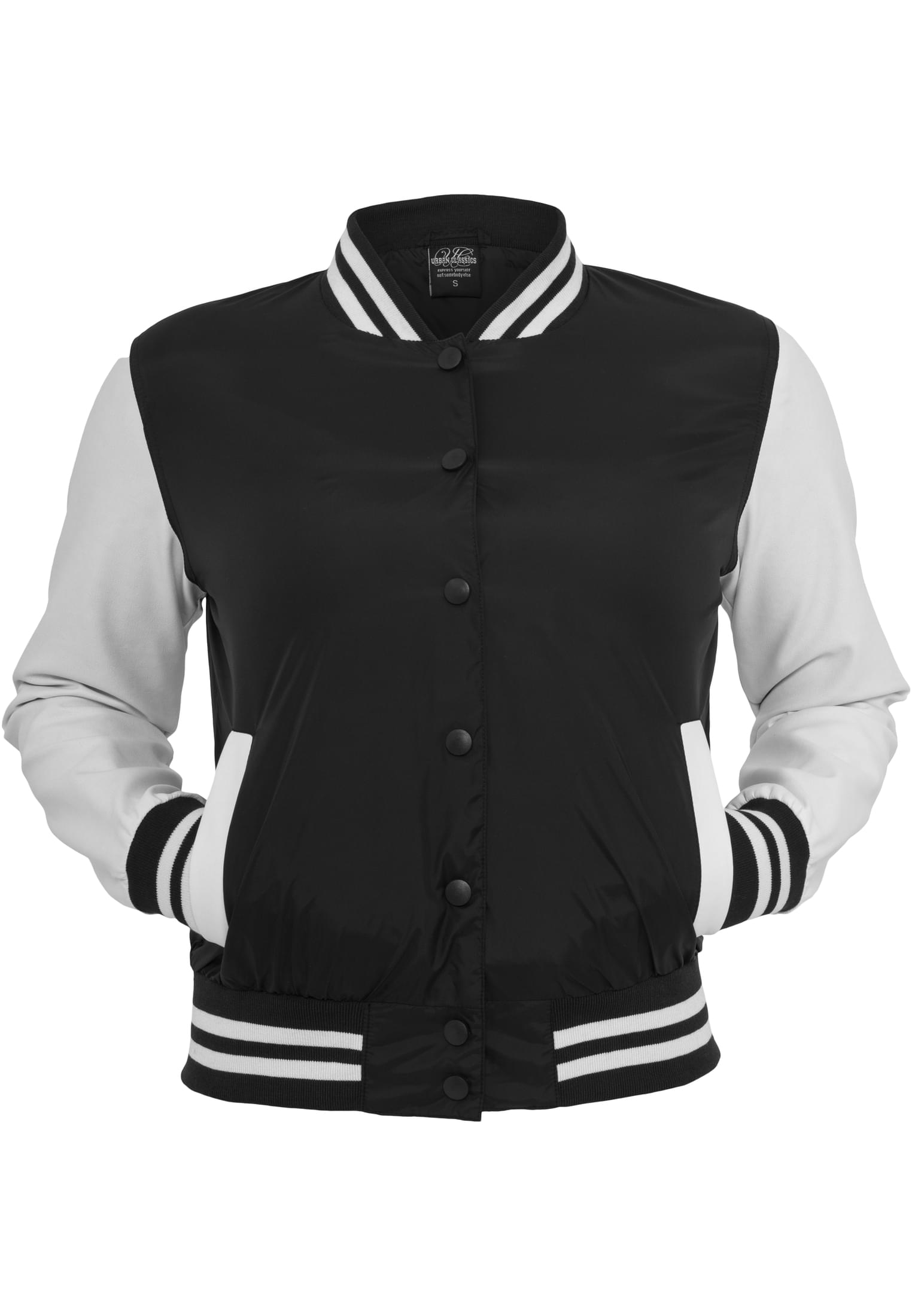 Ladies Light College Jacket | blk/wht