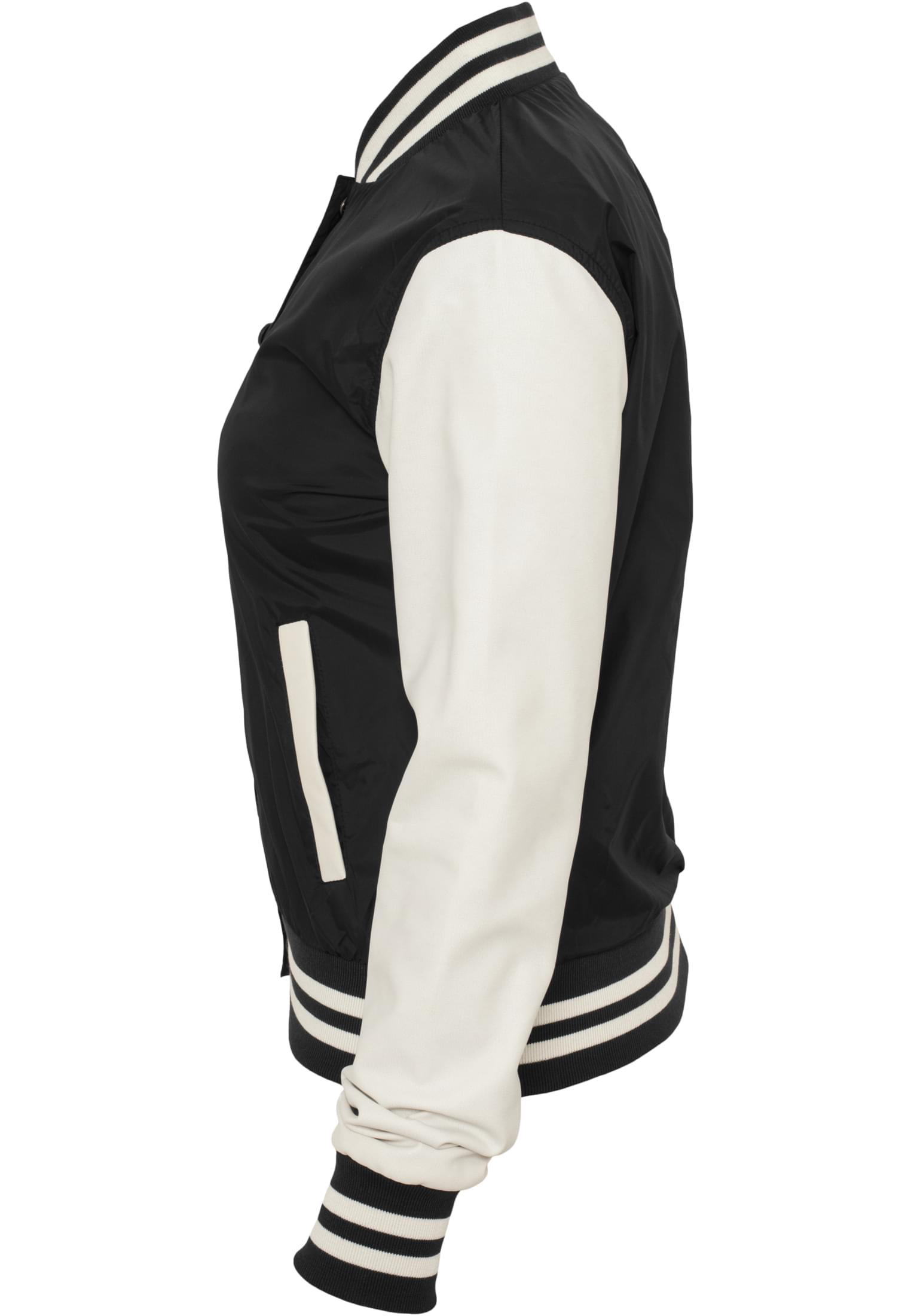 Ladies Light College Jacket | blk/wht