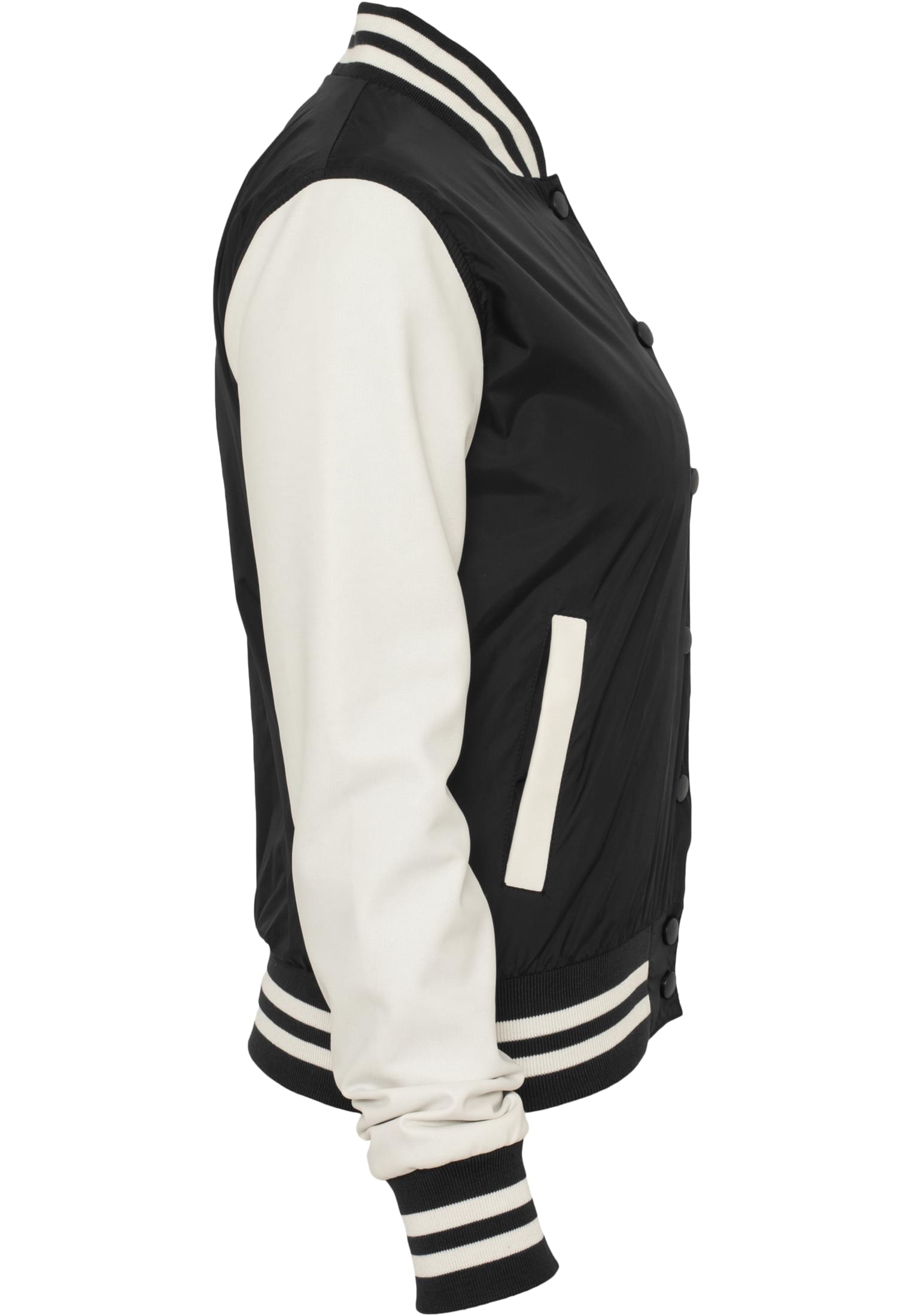 Ladies Light College Jacket | blk/wht