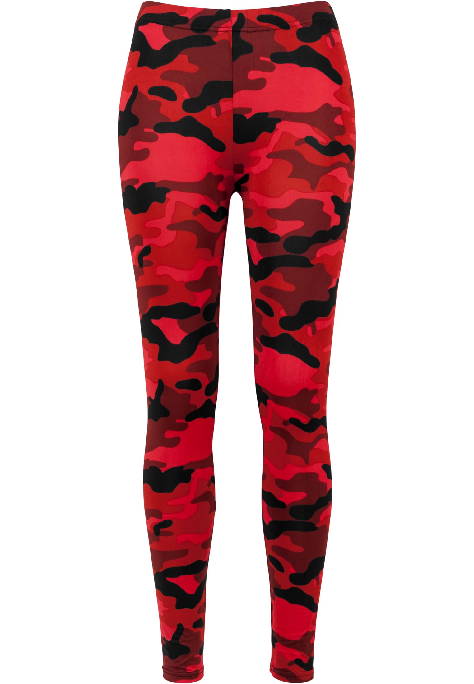 Ladies Camo Leggings | red camo