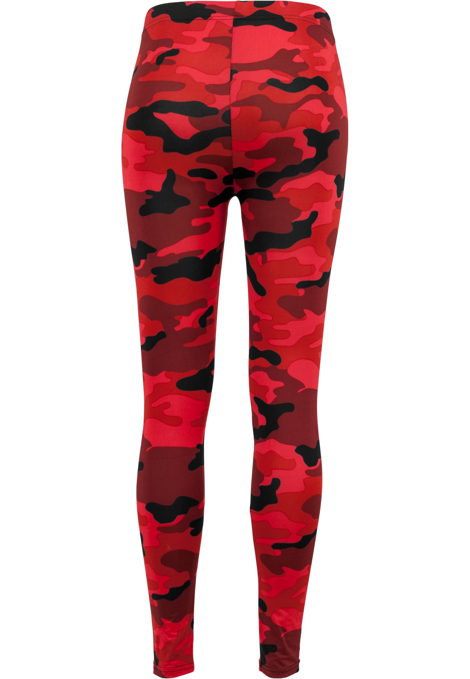 Ladies Camo Leggings | red camo