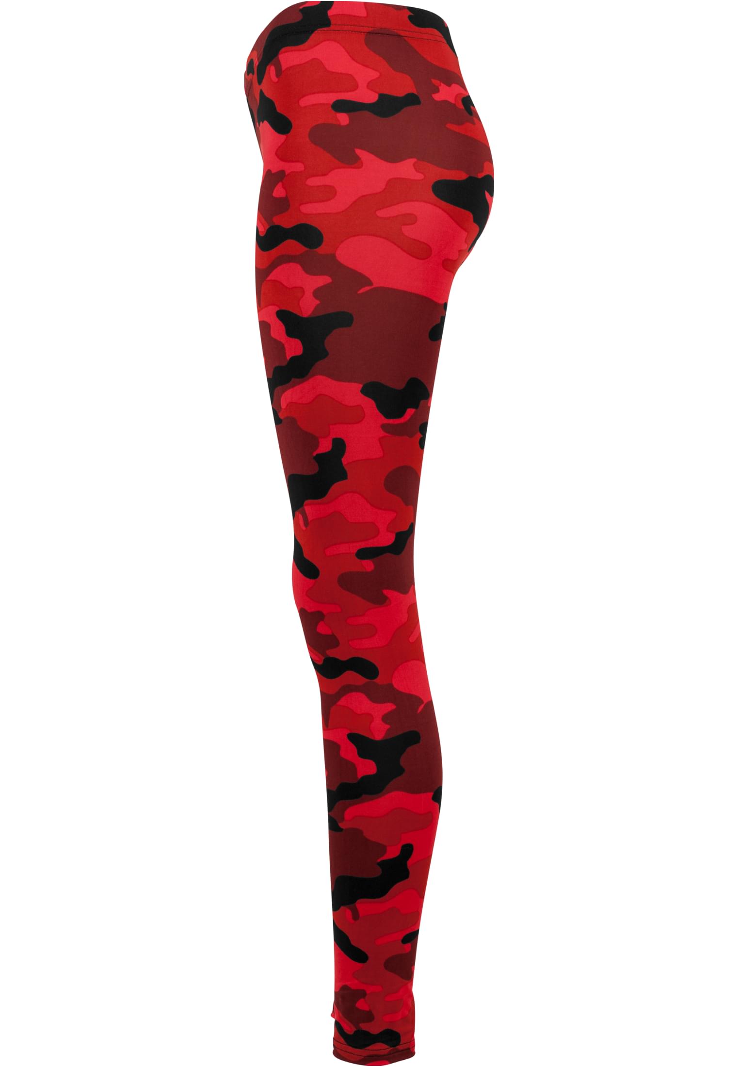 Ladies Camo Leggings | red camo