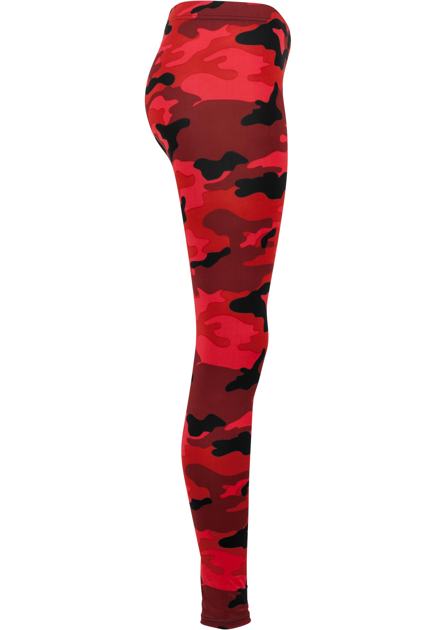 Ladies Camo Leggings | red camo