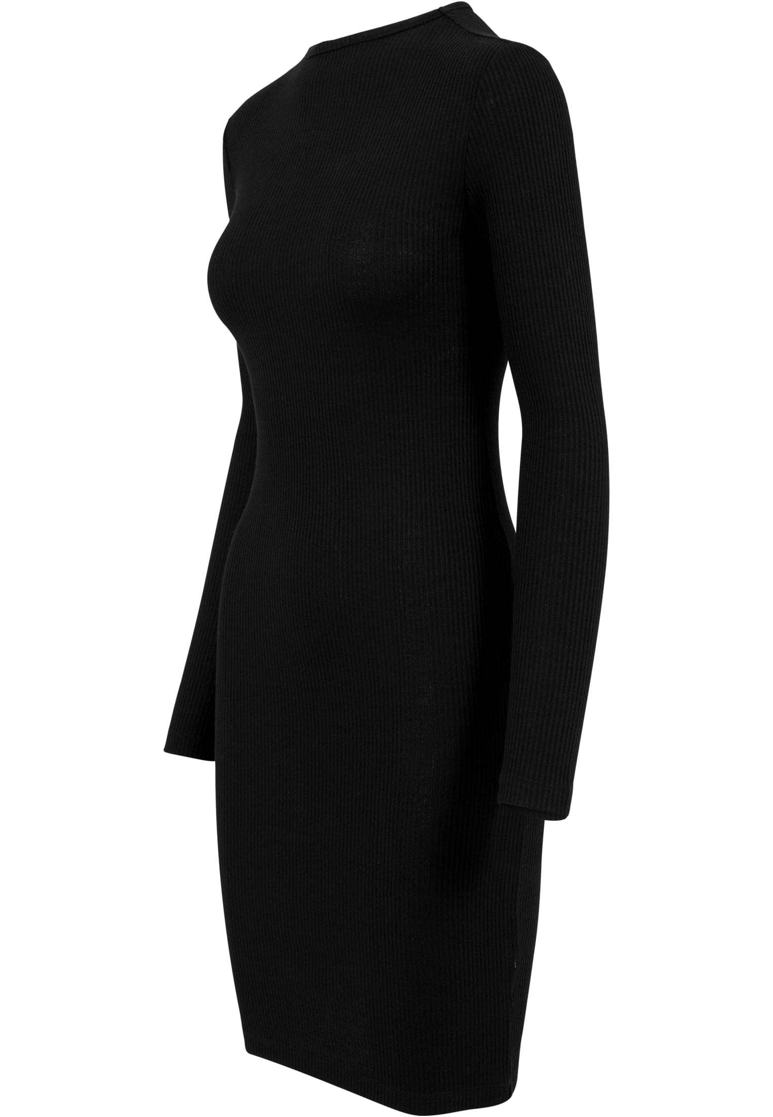 Ladies Rib Dress | black