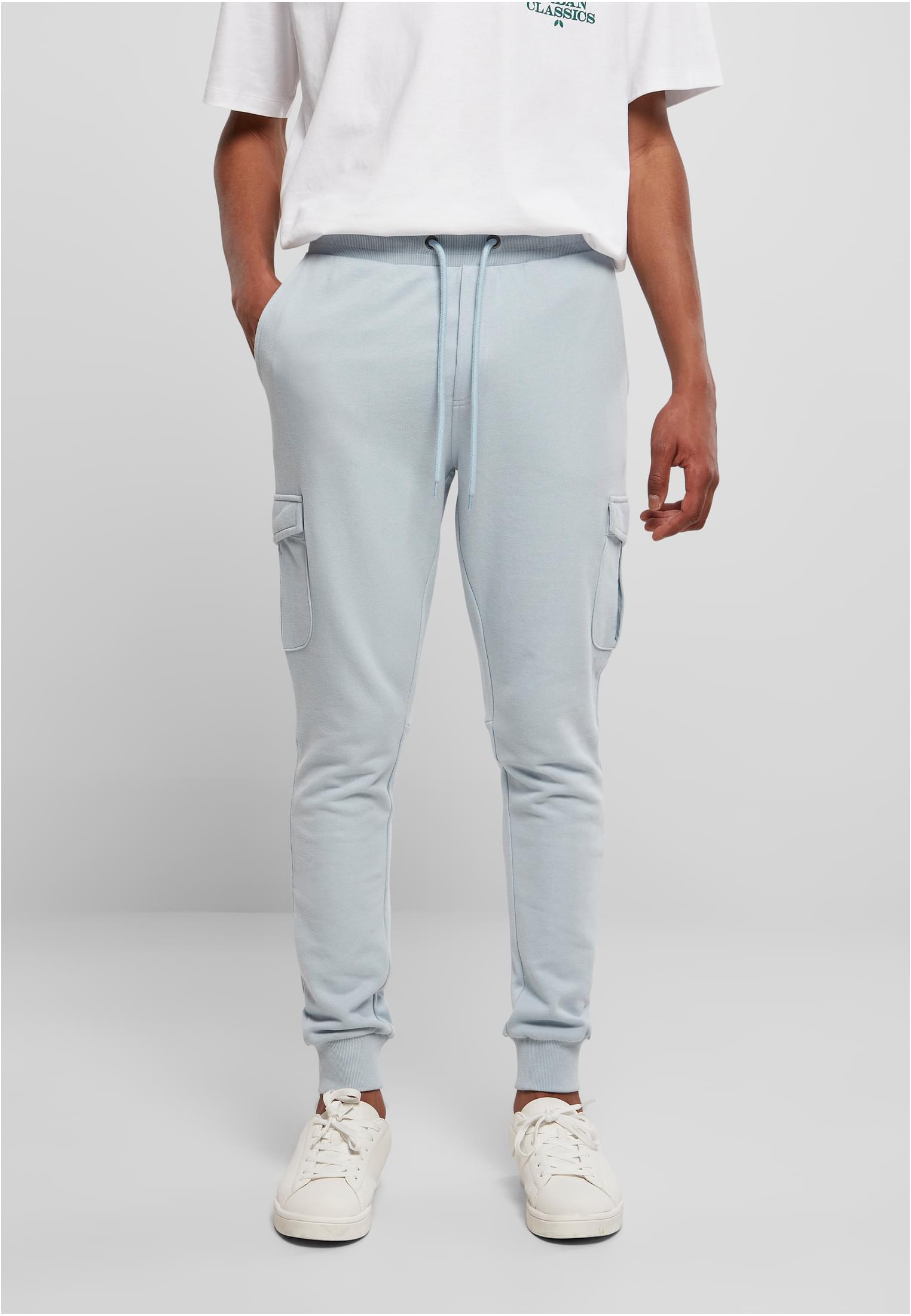 Fitted Cargo Sweatpants | summerblue