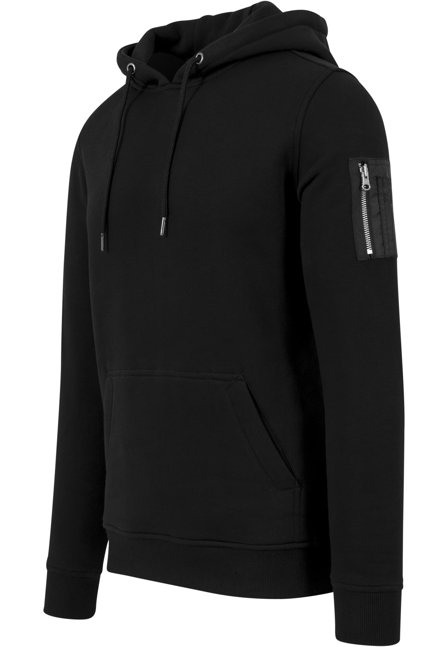 Sweat Bomber Hoody | black