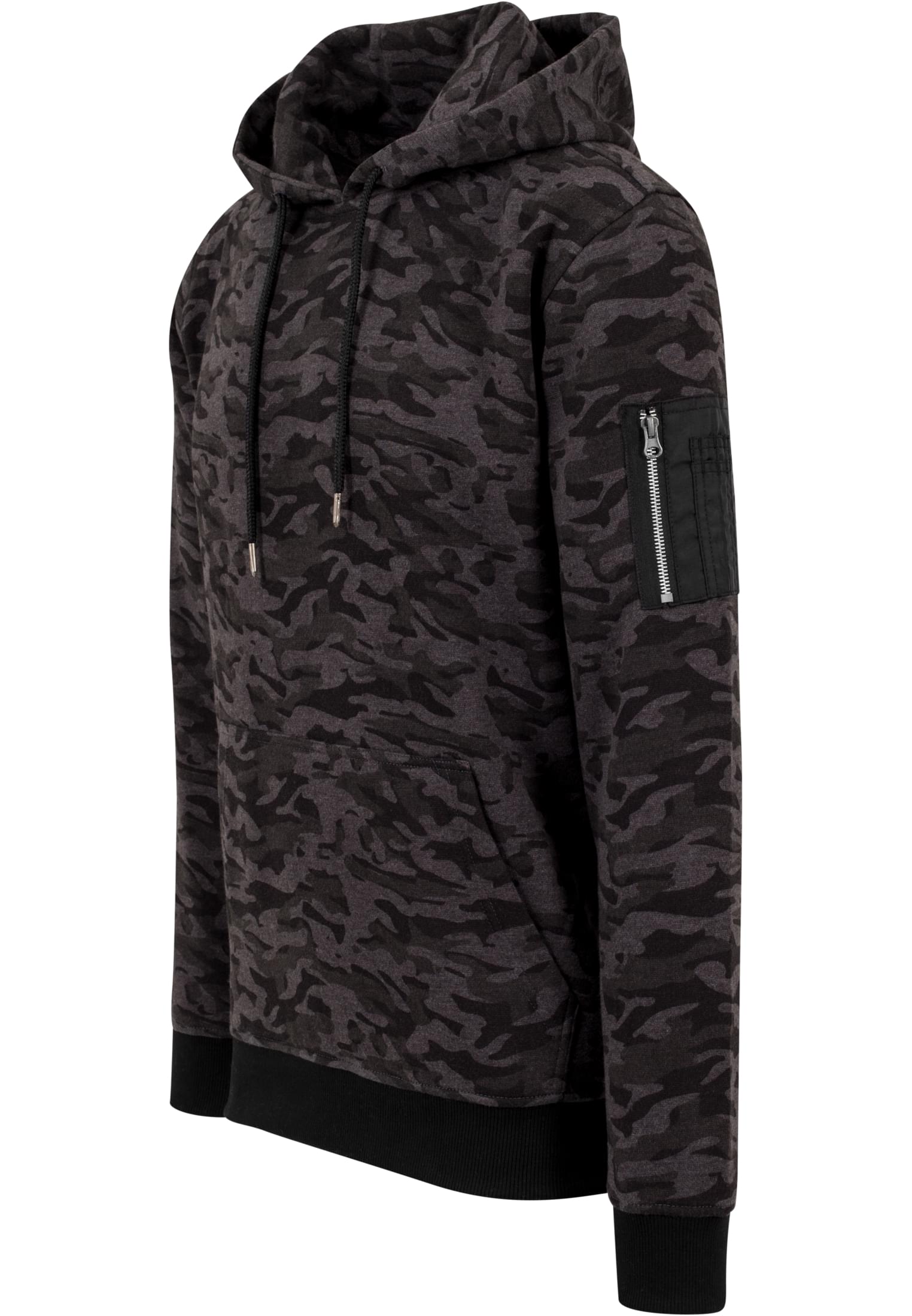 Sweat Camo Bomber Hoody | dark camo