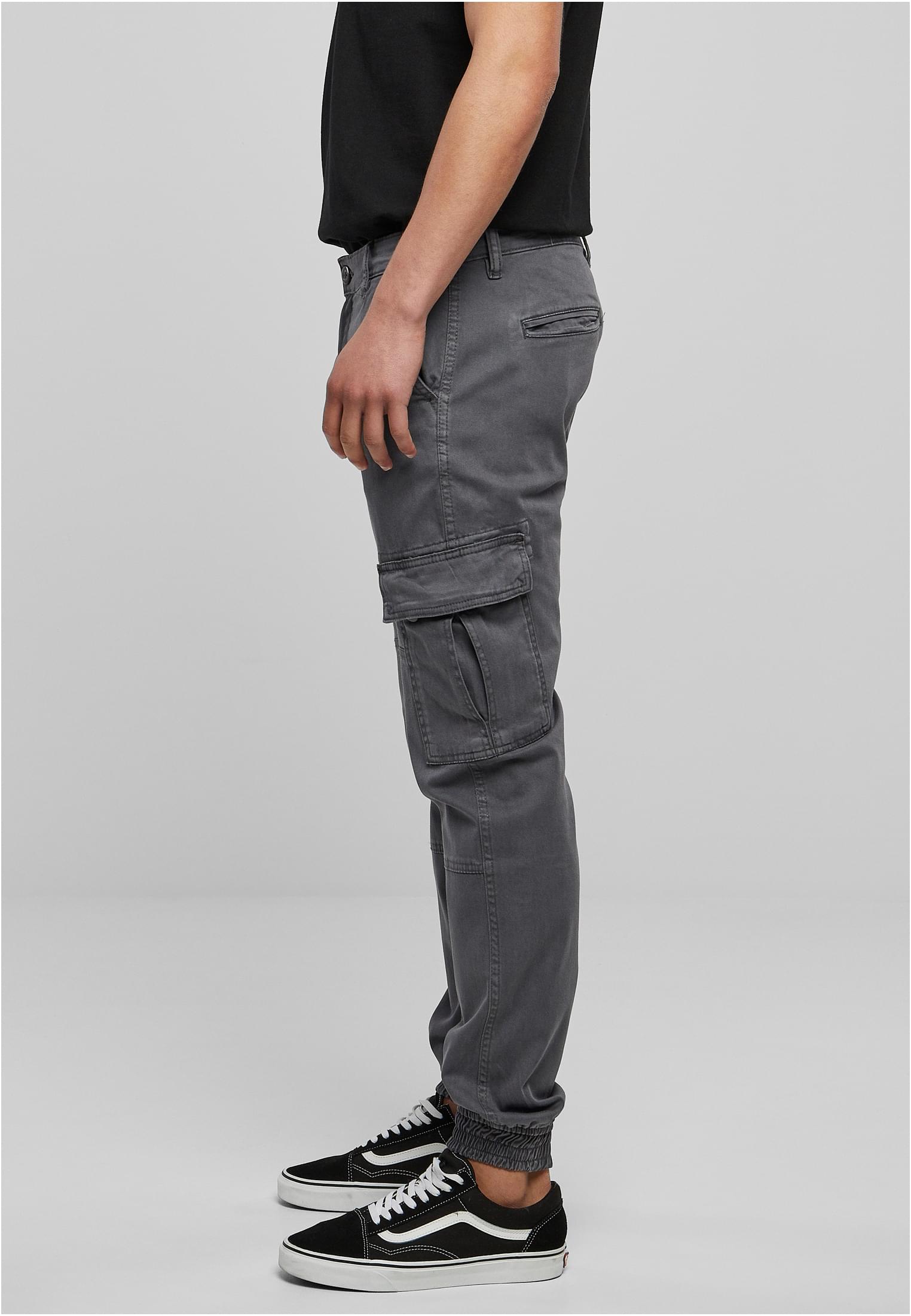 Washed Cargo Twill Jogging Pants | darkshadow