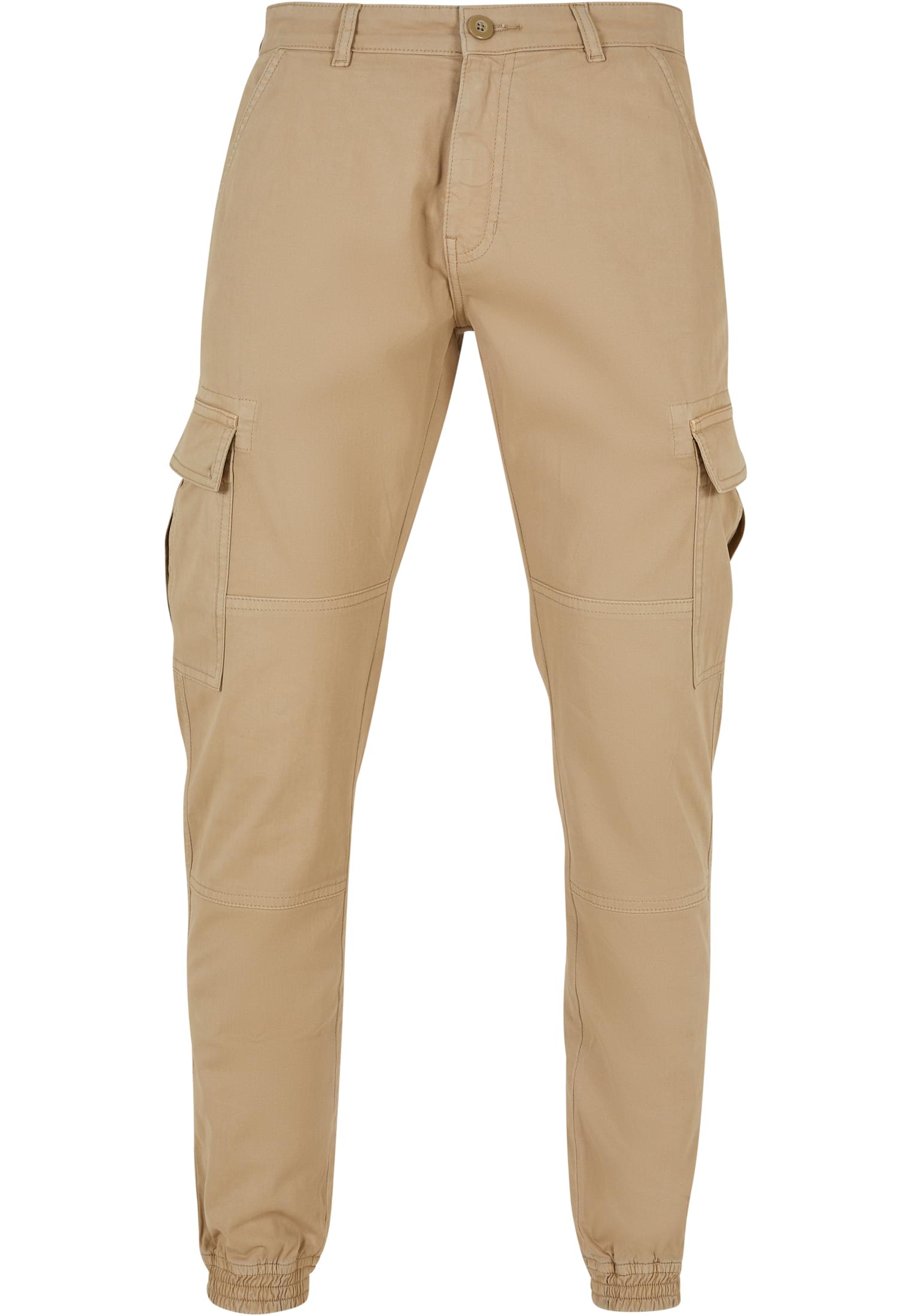 Washed Cargo Twill Jogging Pants | unionbeige