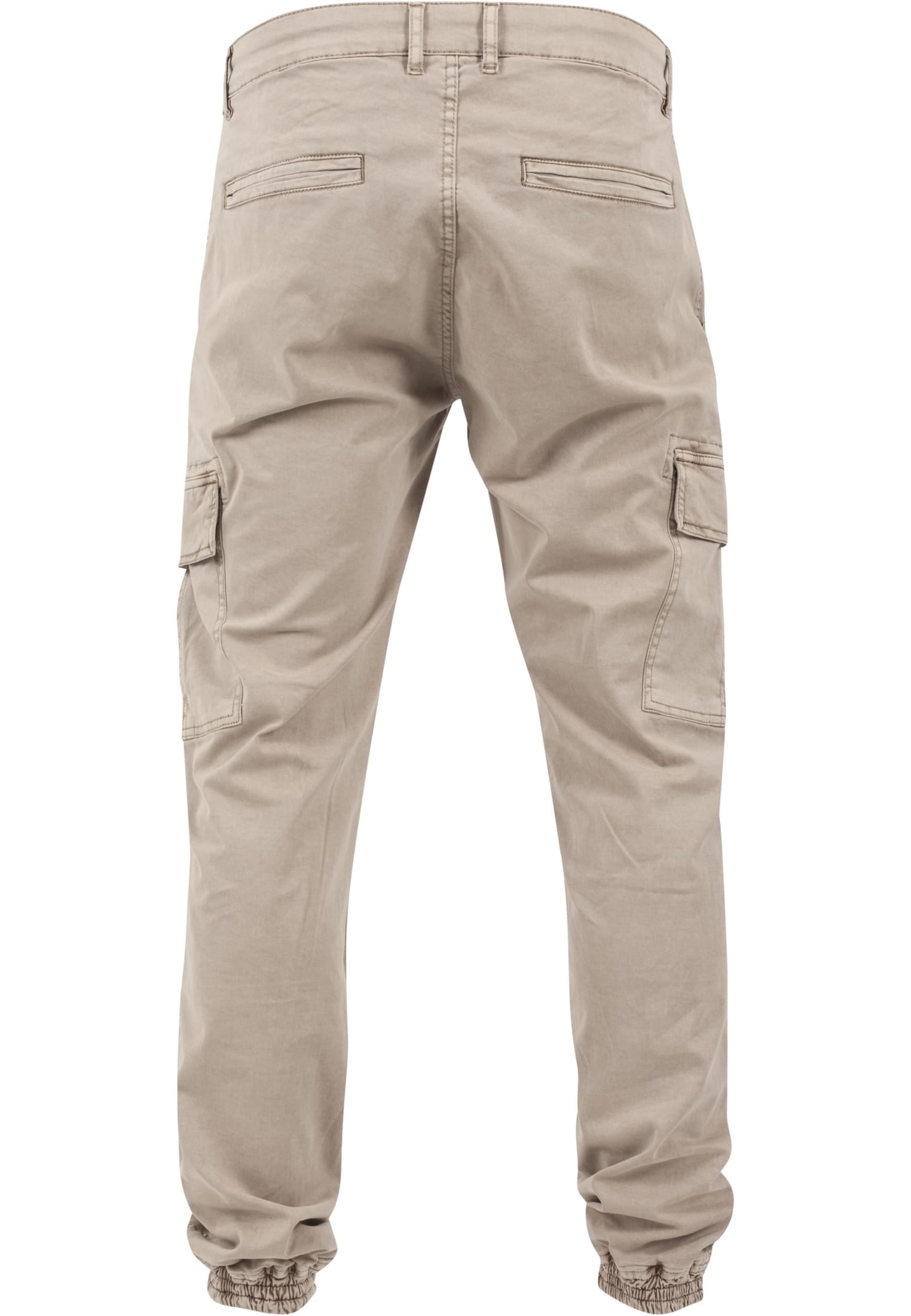 Washed Cargo Twill Jogging Pants | sand