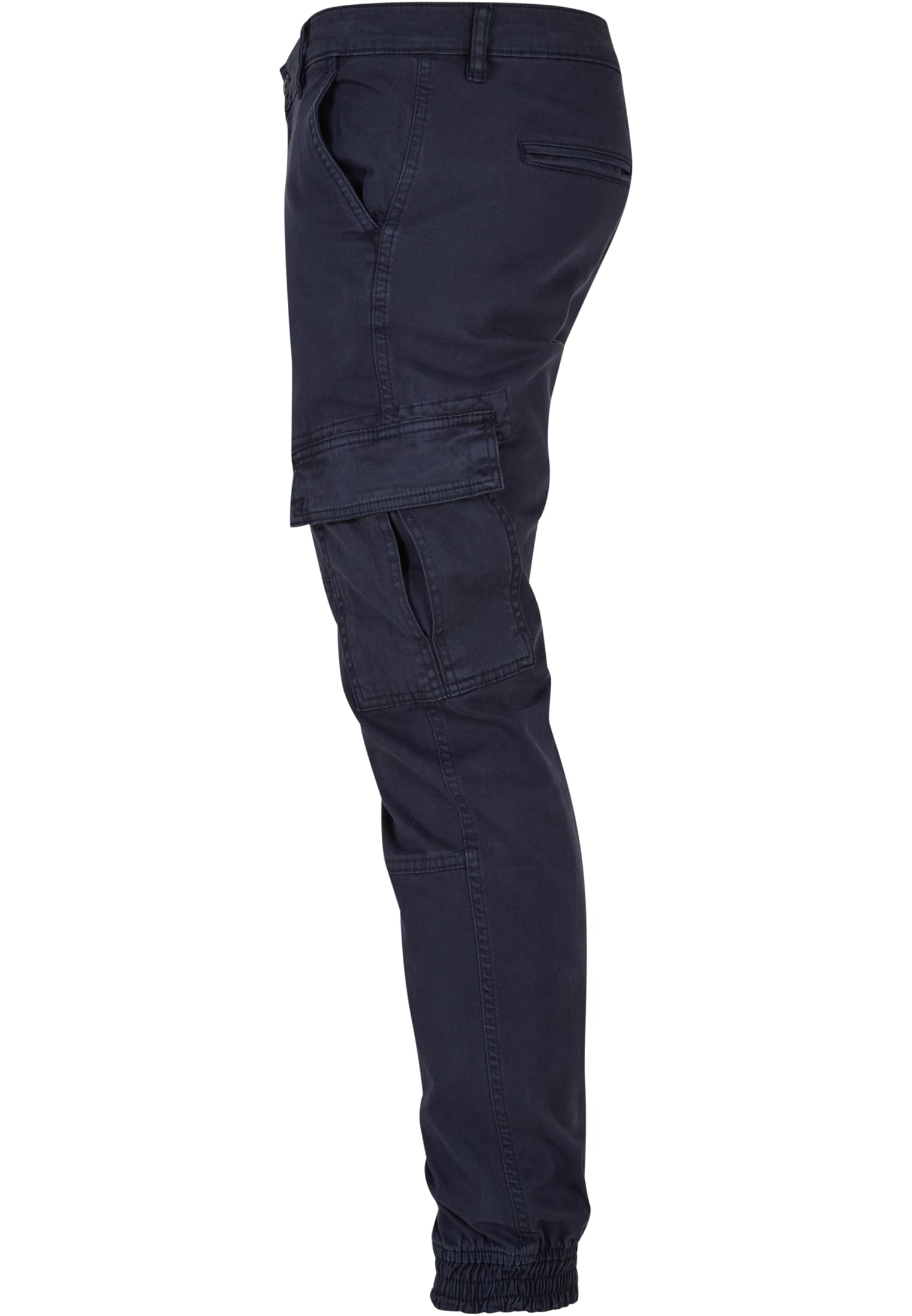 Washed Cargo Twill Jogging Pants | midnightnavy