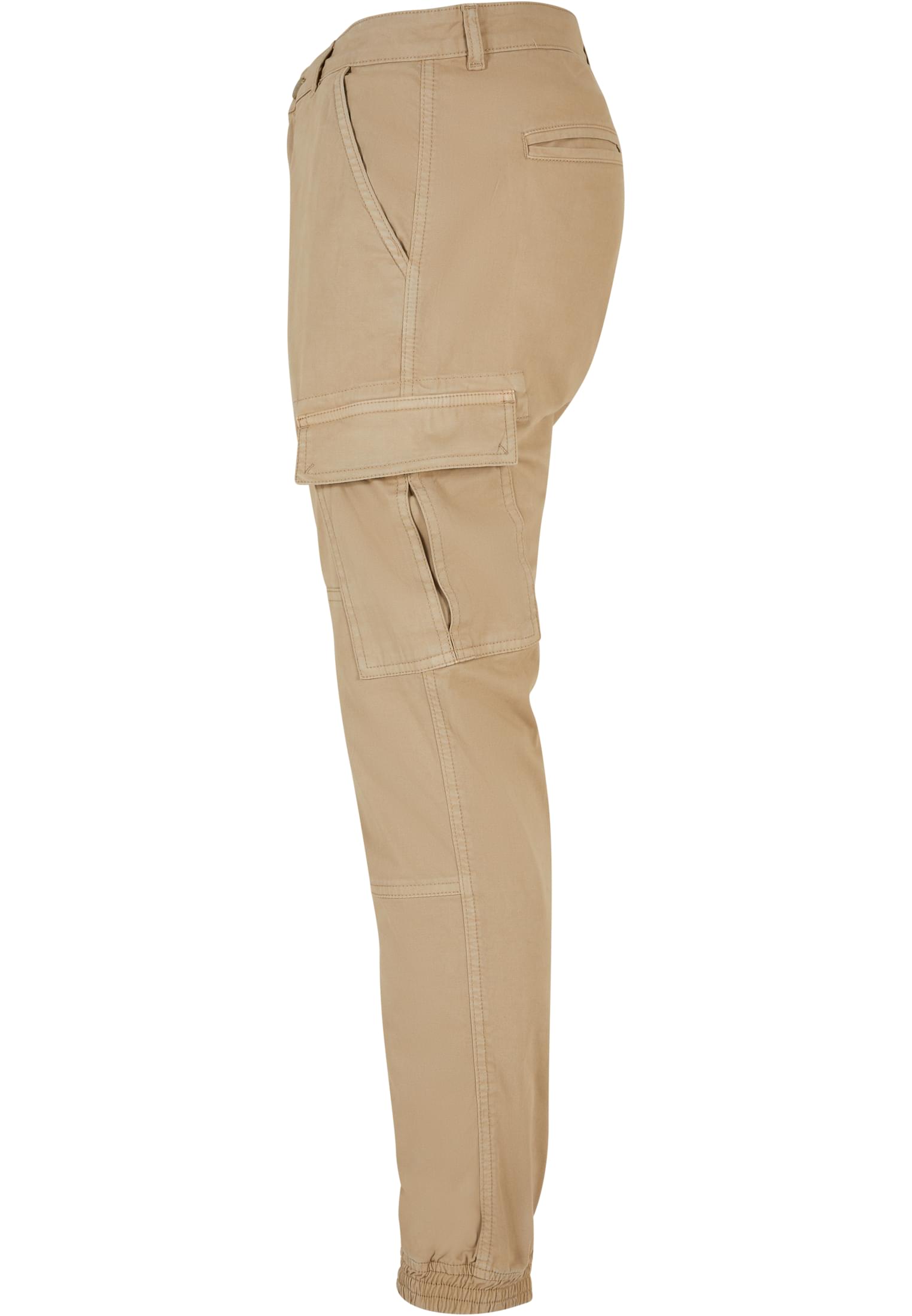 Washed Cargo Twill Jogging Pants | unionbeige