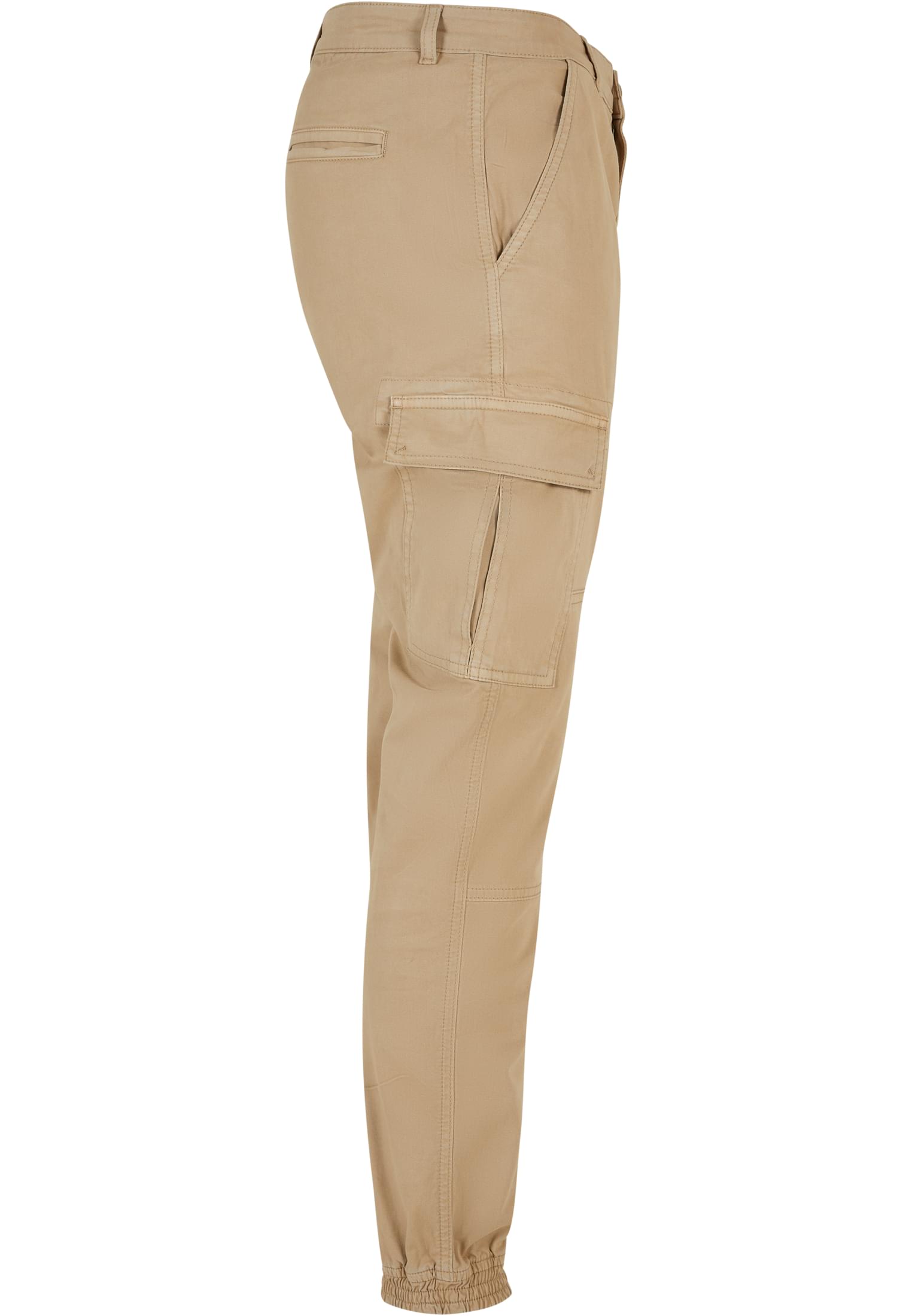 Washed Cargo Twill Jogging Pants | unionbeige