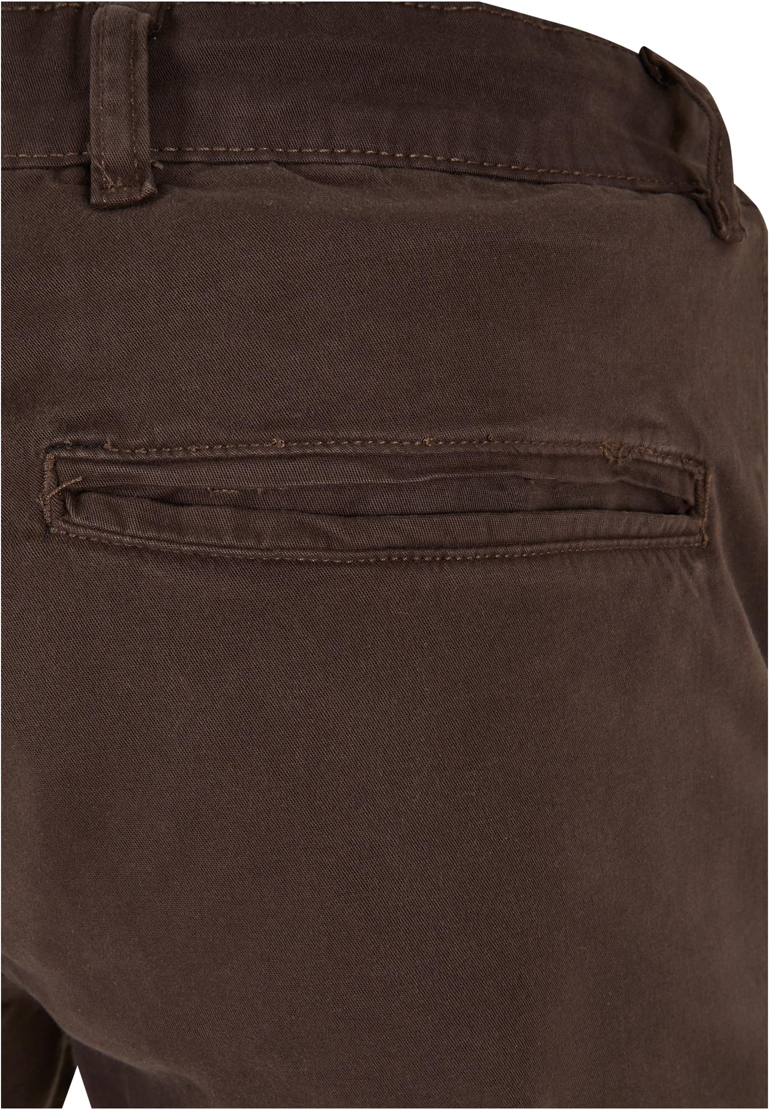 Washed Cargo Twill Jogging Pants | brown