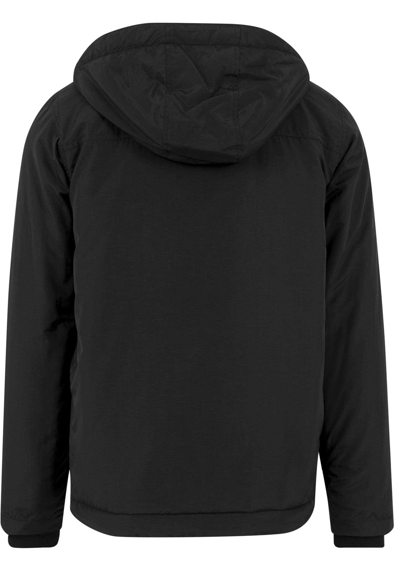 Padded Pull Over Jacket | black