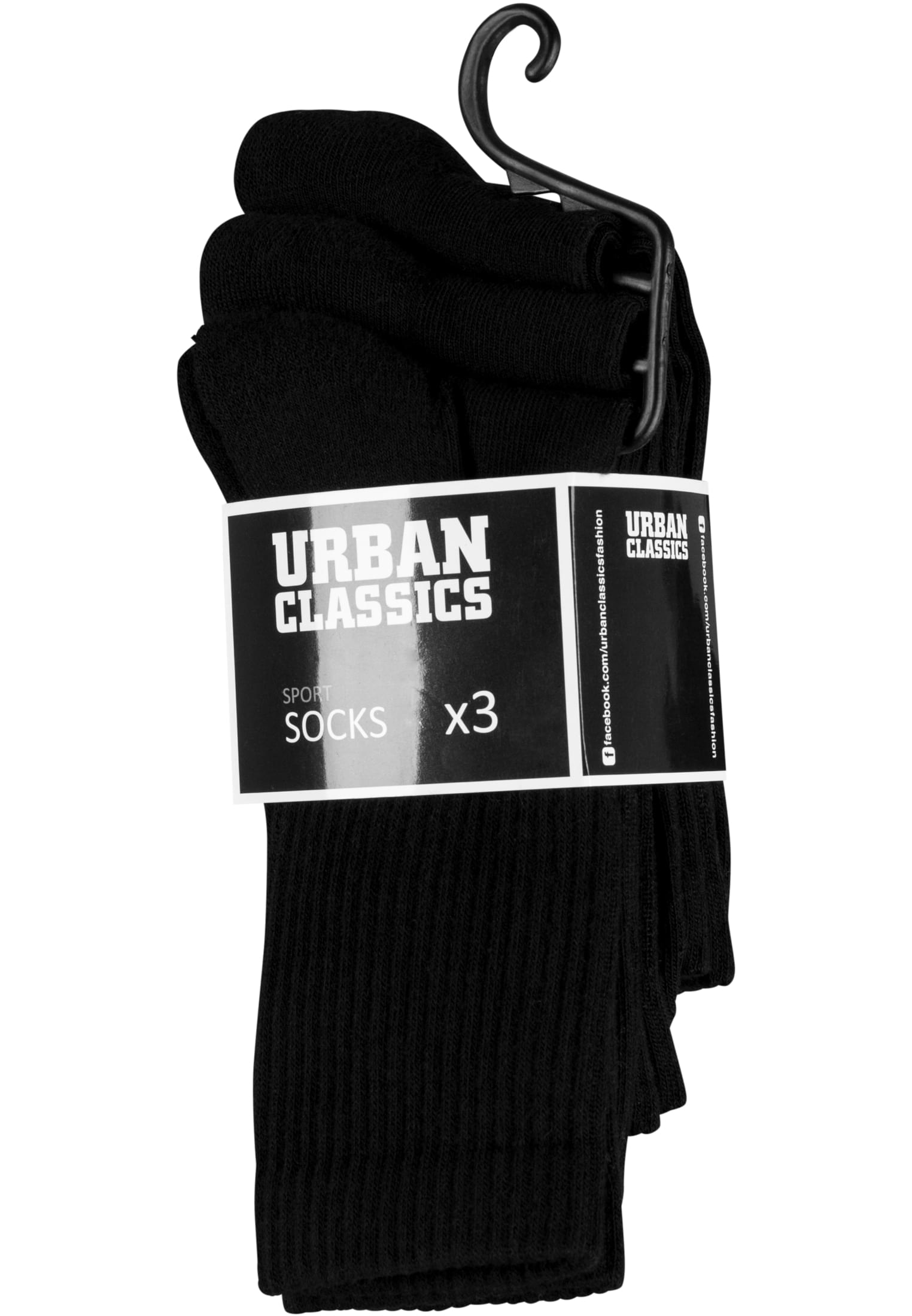 Sport Socks 3-Pack | black