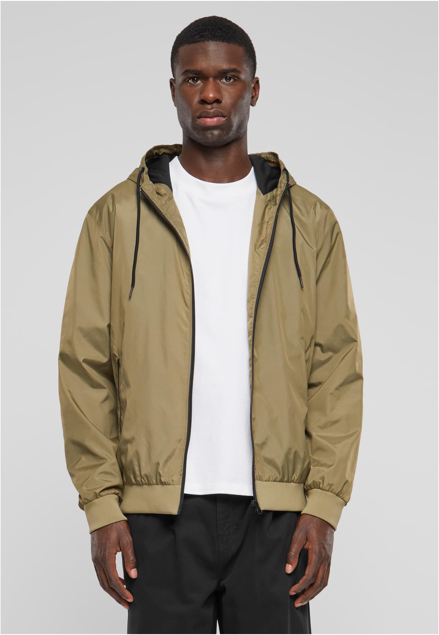 Contrast Windrunner | khaki/black