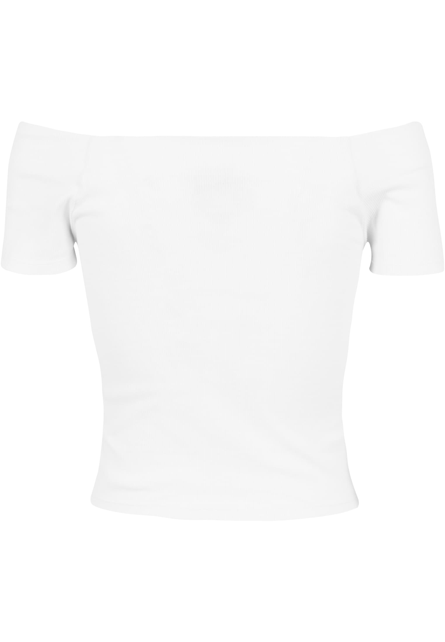 Ladies Off Shoulder Rib Tee 3-Pack | firered+black+white