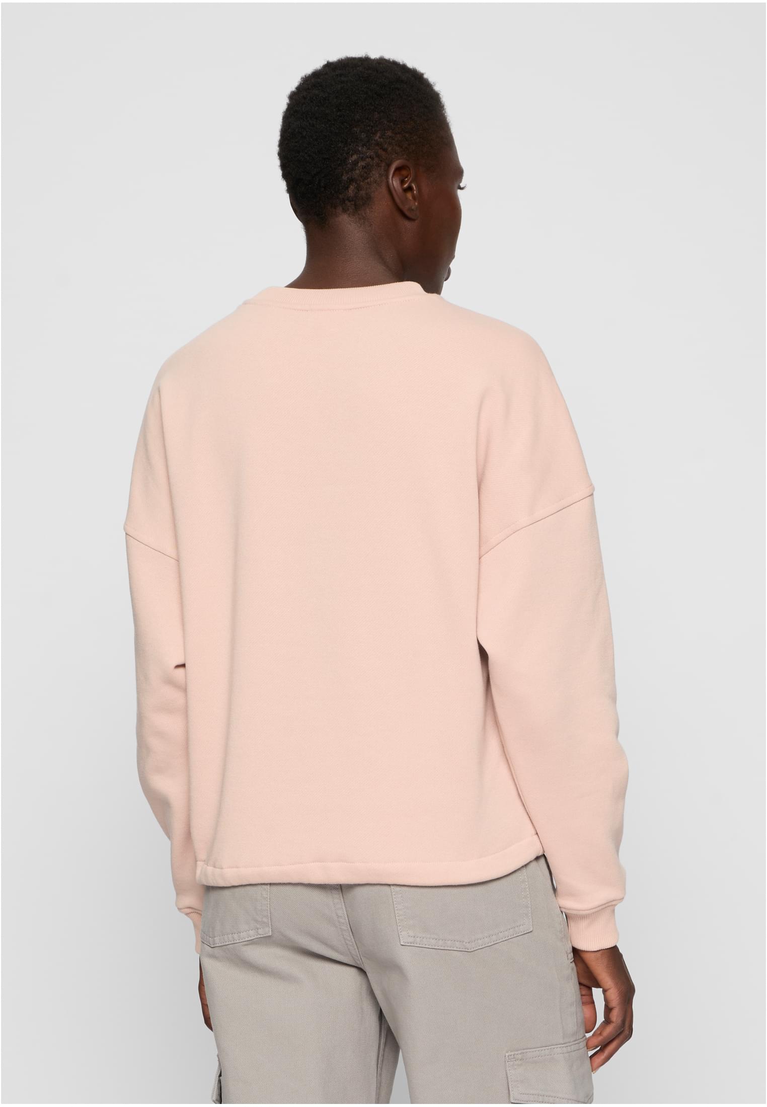 Ladies Oversized Crew | light rose