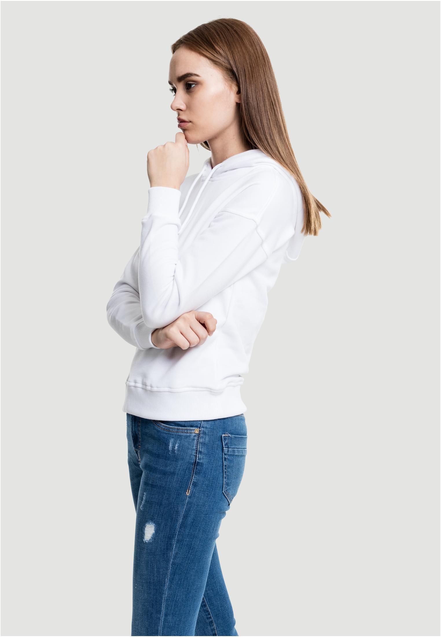 Ladies Hoody | white