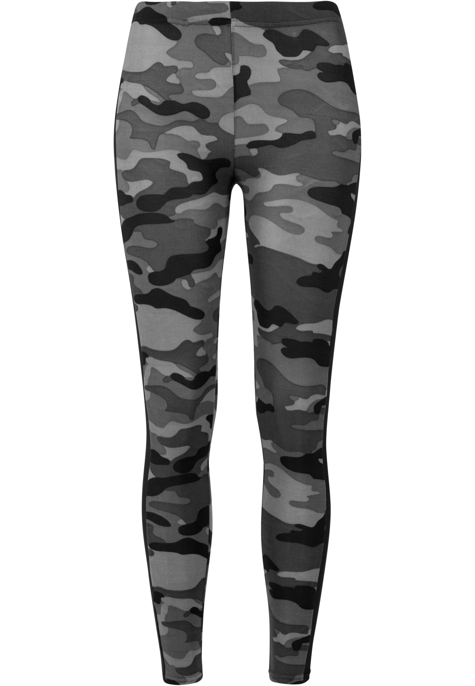 Ladies Camo Stripe Leggings | darkcamo/blk