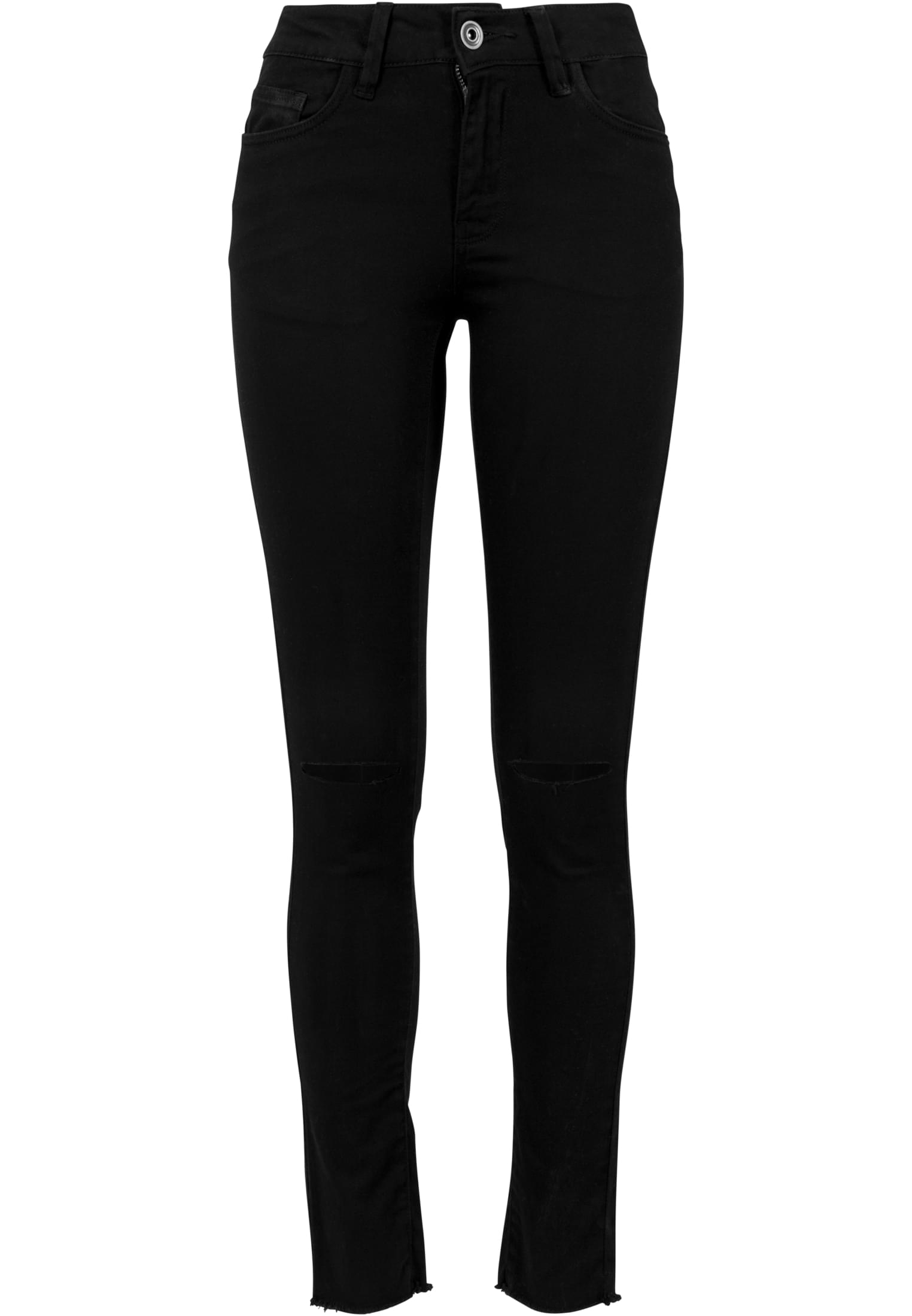 Ladies Cut Knee Pants | black